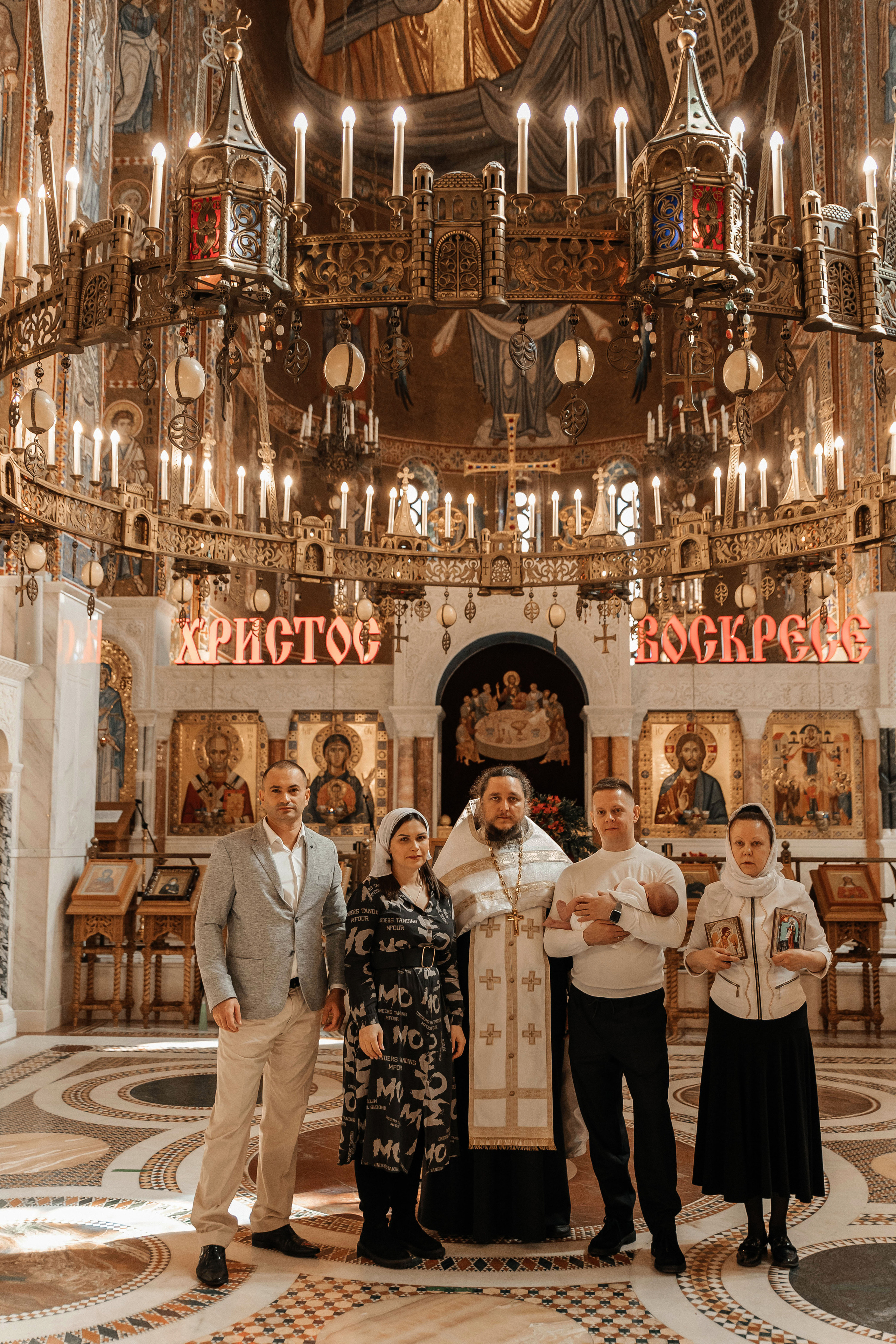 Фотосессия Крещения ребенка в Москве. Свадебный и семейный фотограф в Москве