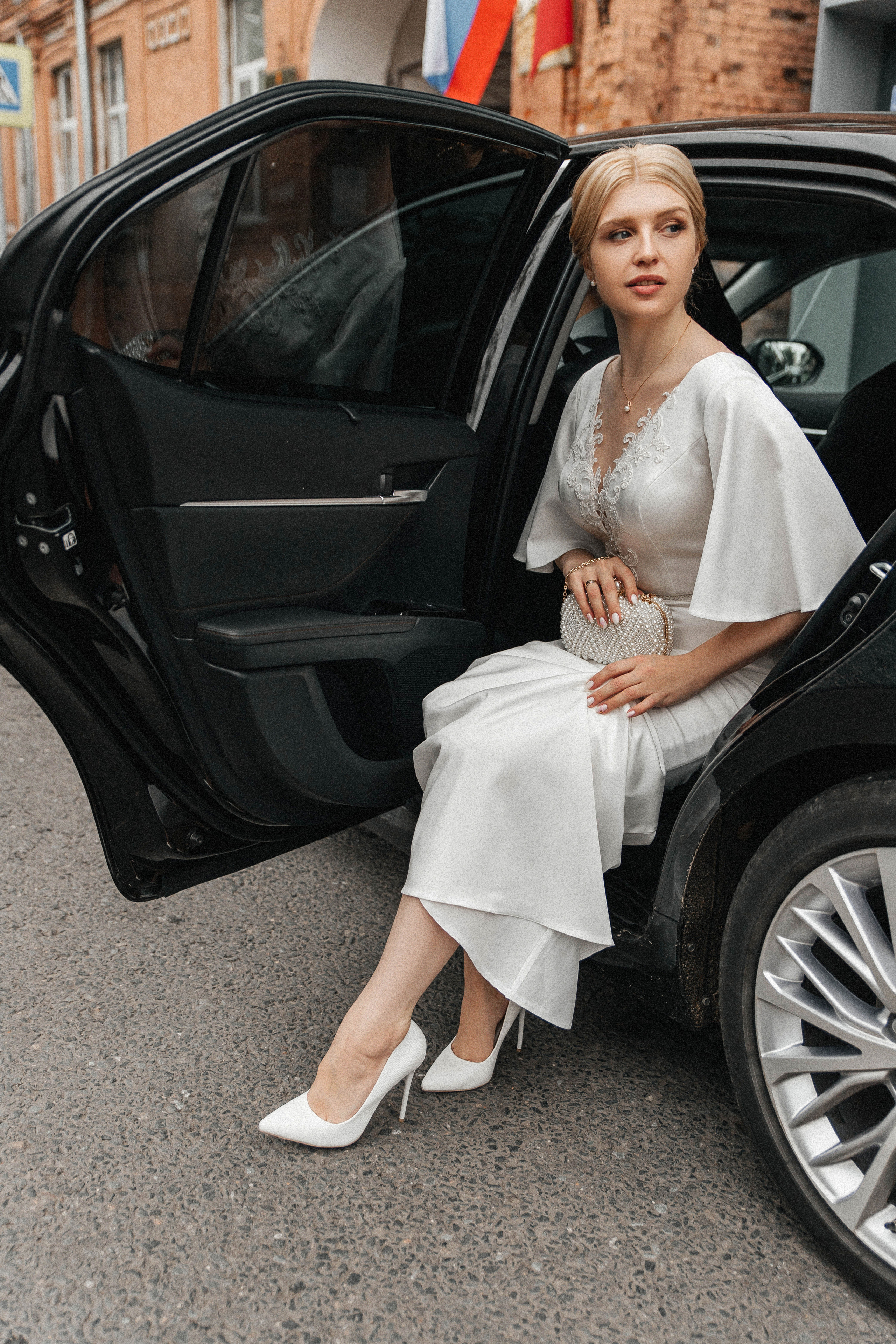 Свадебная фотопрогулка в Москве. Свадебный и семейный фотограф в Москве