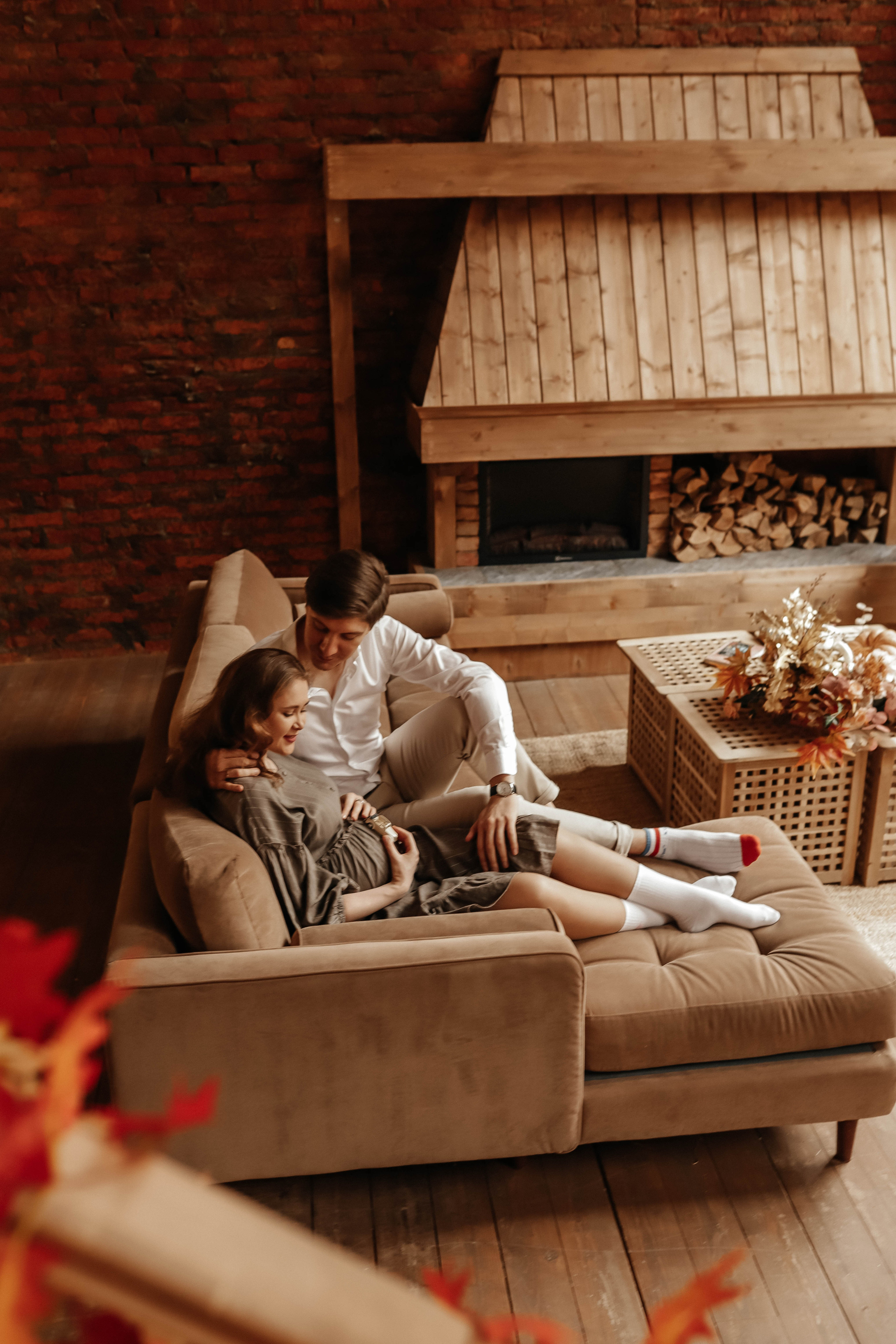 Осенняя фотосессия беременности. Свадебный и семейный фотограф в Москве