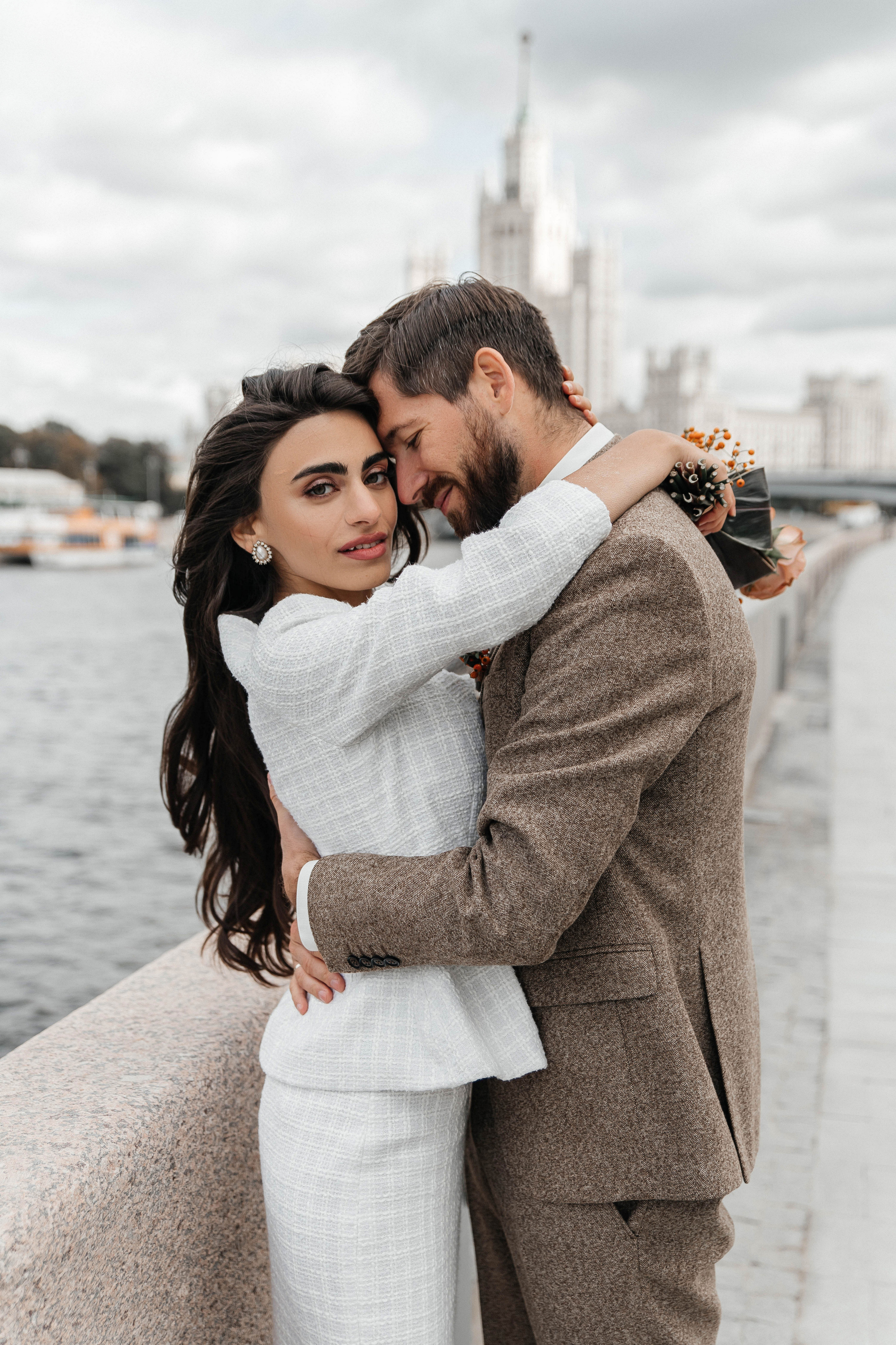 Стильная свадебная фотосессия. Свадебный и семейный фотограф в Москве