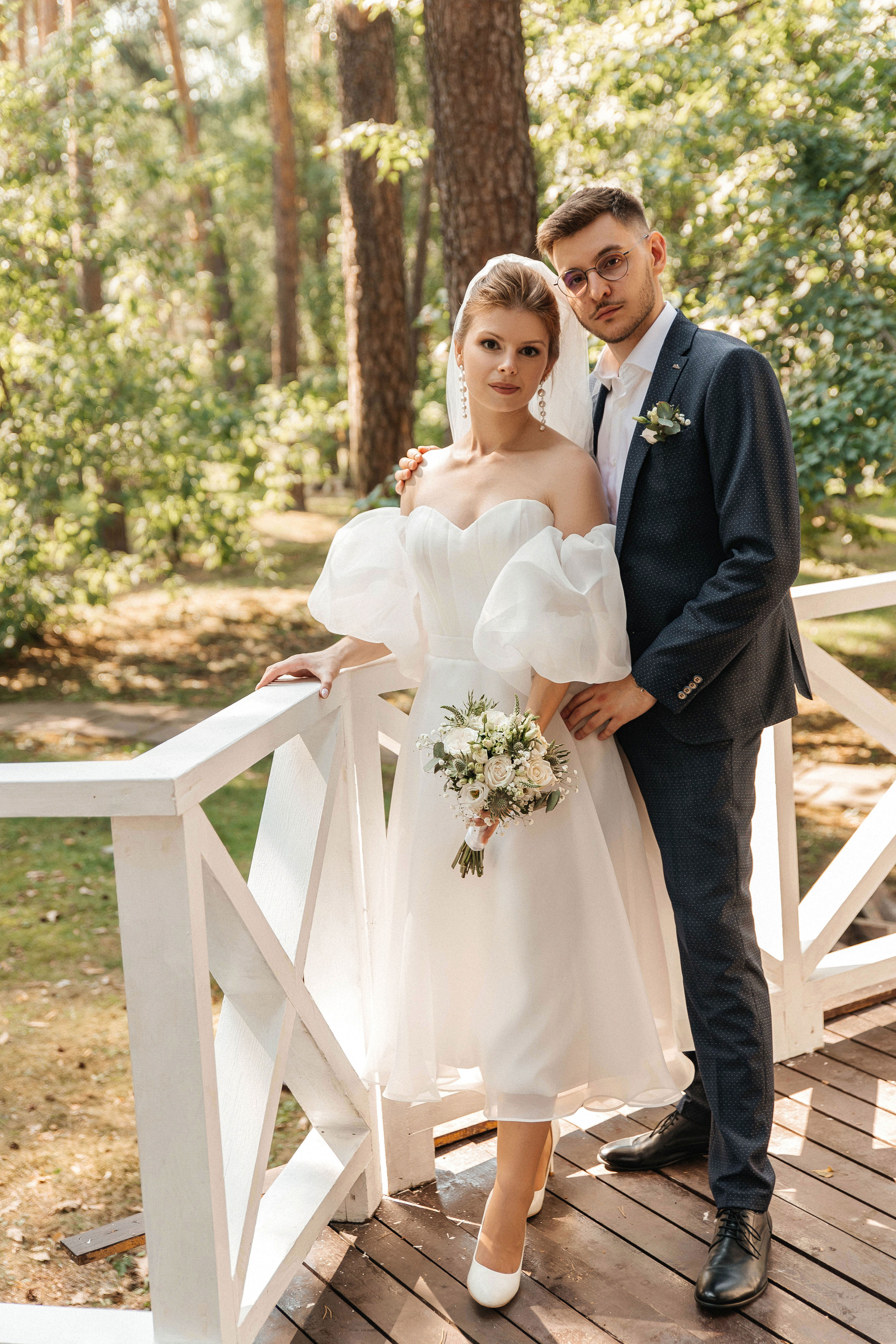 Свадебная фотосессия в Серебряном Бору. Свадебный и семейный фотограф в Москве