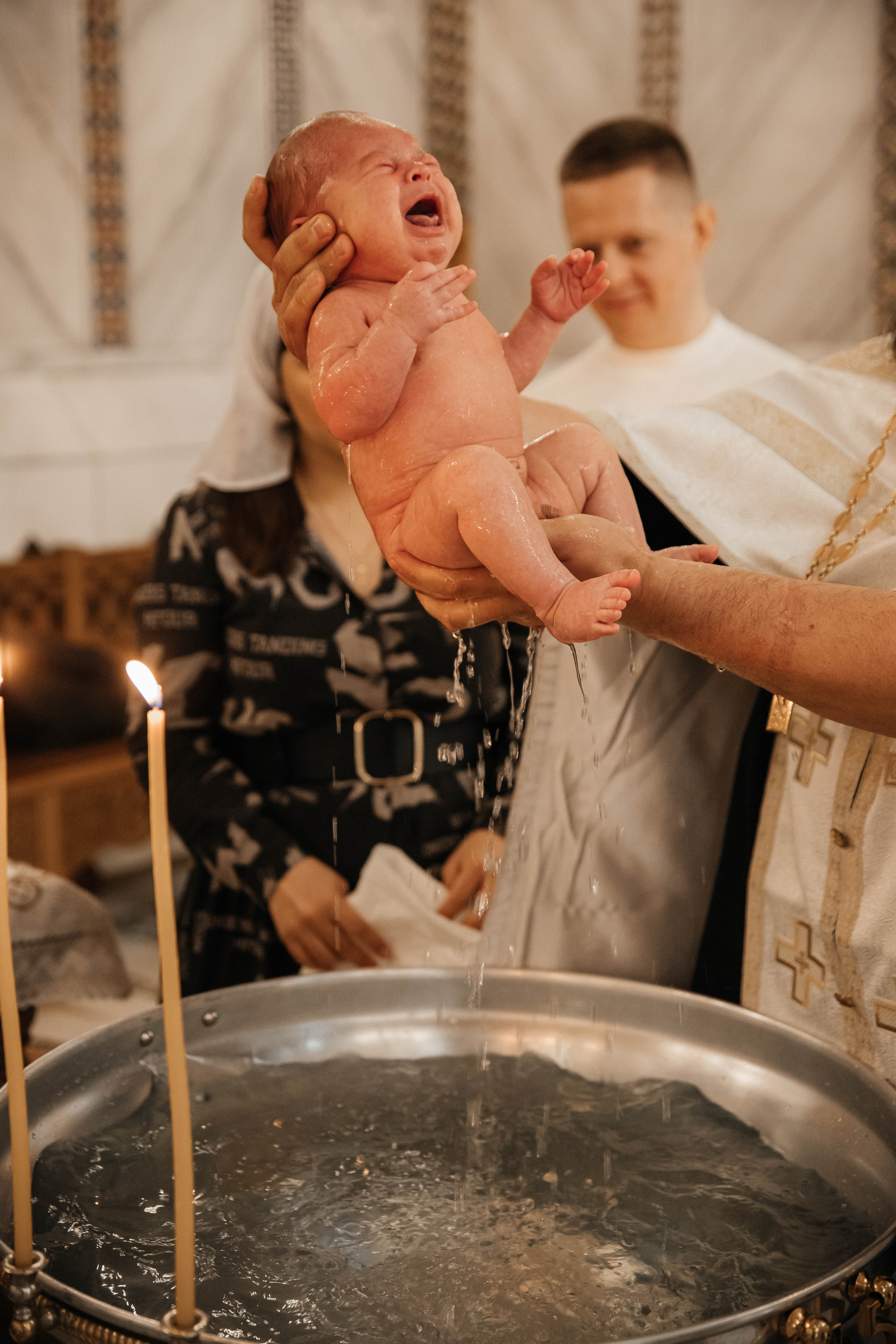 Фотосессия Крещения ребенка в Москве. Свадебный и семейный фотограф в Москве