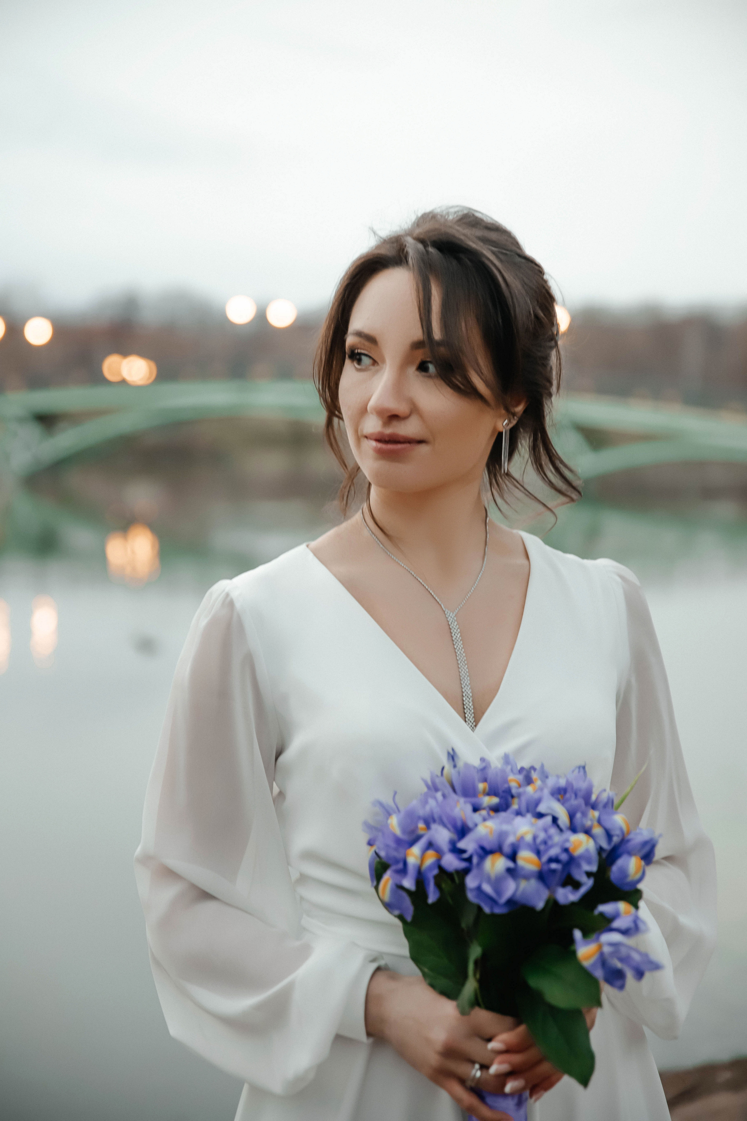 Свадебная фотосессия осенью в парке Царицино. Свадебный и семейный фотограф в Москве