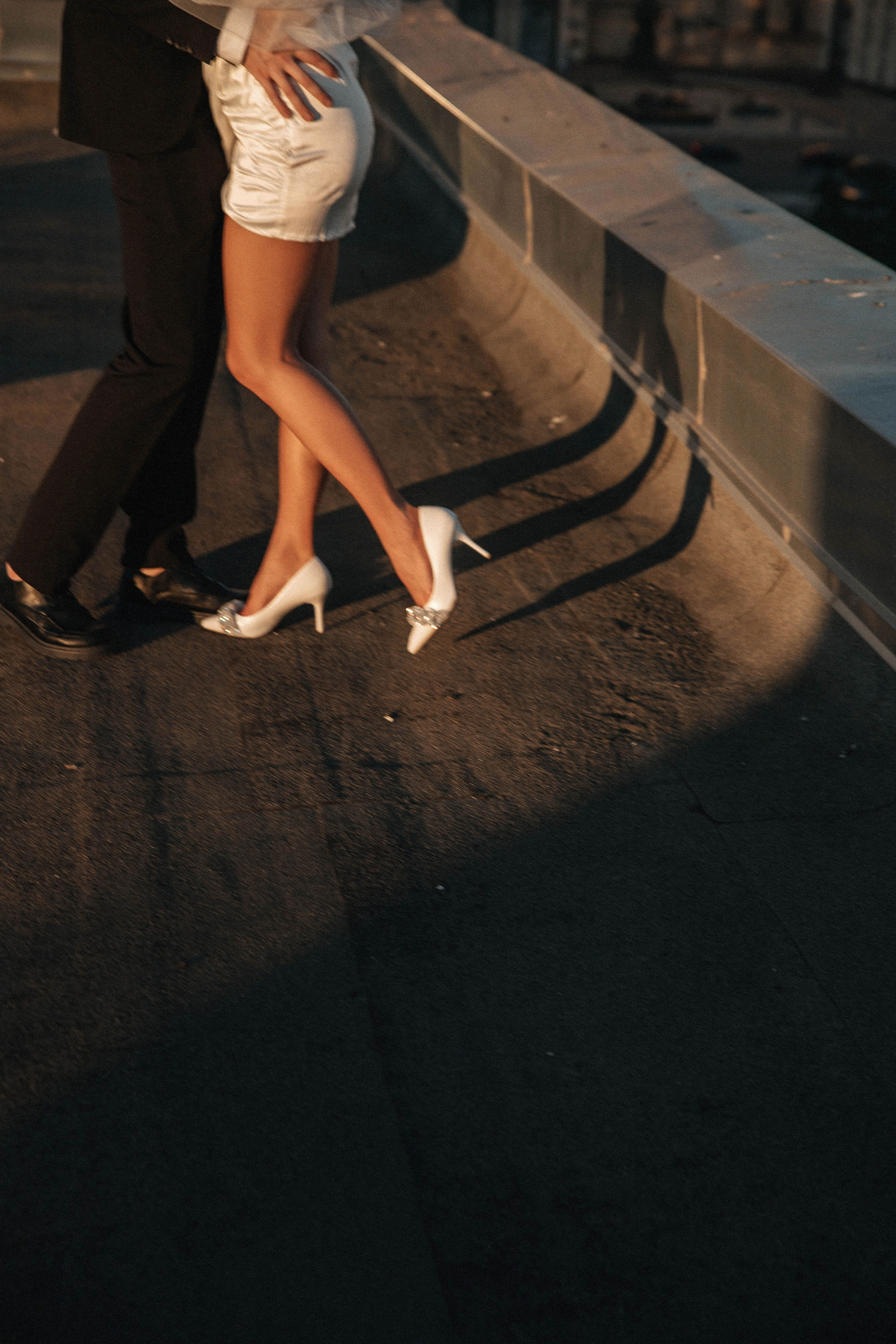 Свадебная фотосессия на крыше. Свадебный и семейный фотограф в Москве