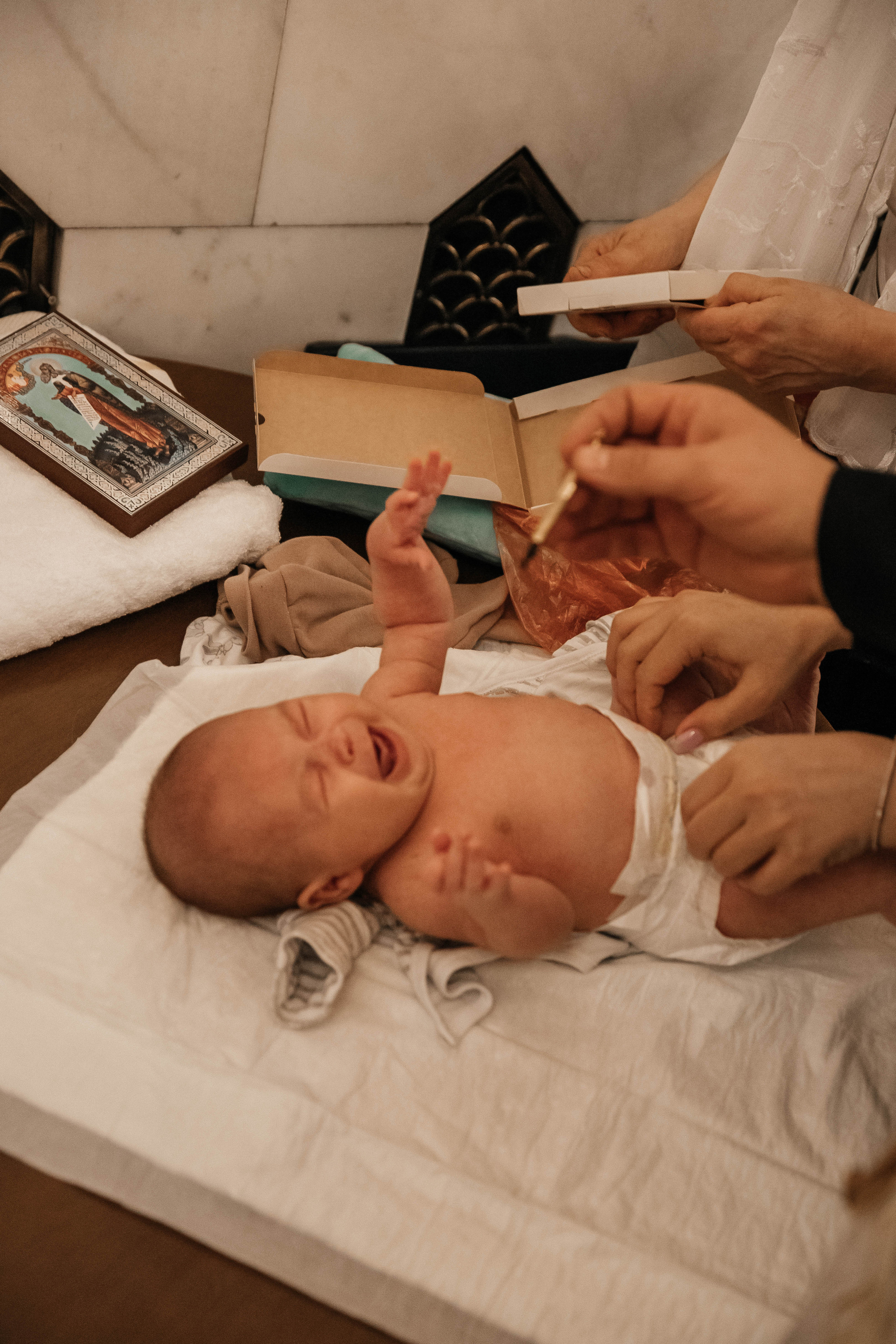 Фотосессия Крещения ребенка в Москве. Свадебный и семейный фотограф в Москве