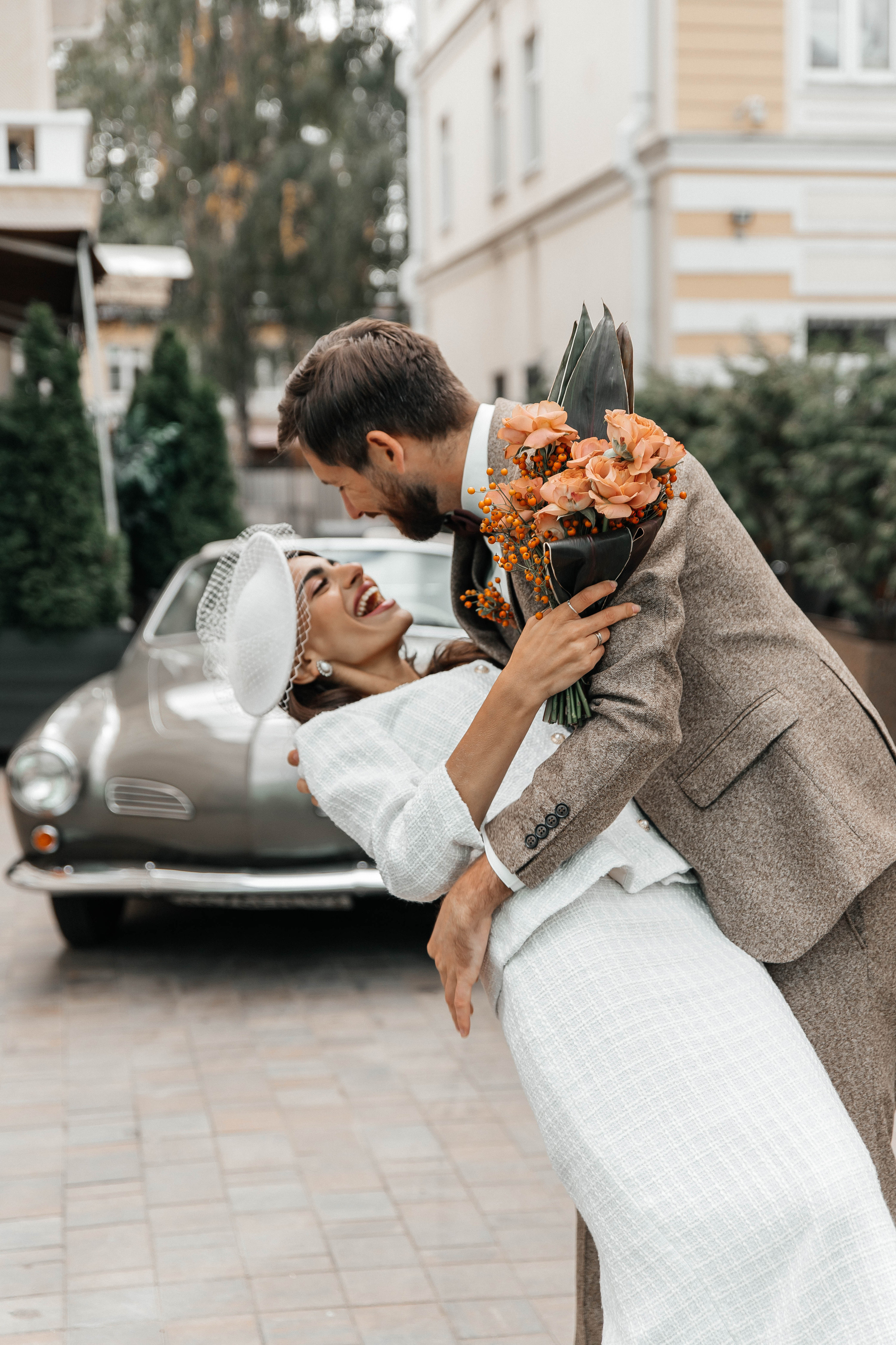 Стильная свадебная фотосессия. Свадебный и семейный фотограф в Москве