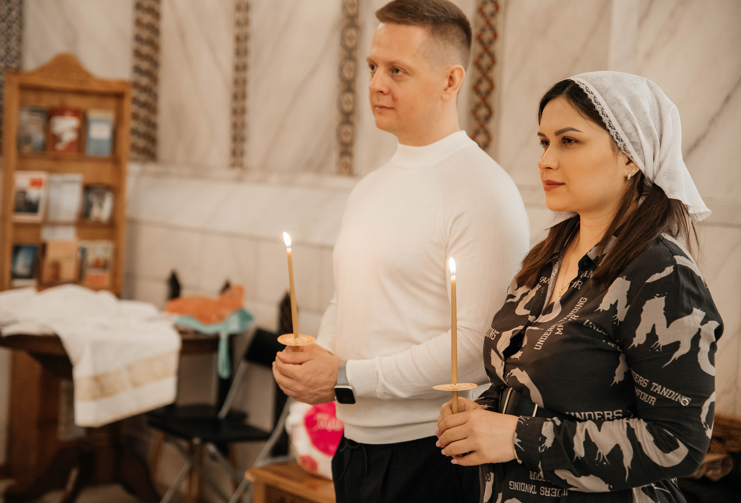 Фотосессия Крещения ребенка в Москве. Свадебный и семейный фотограф в Москве