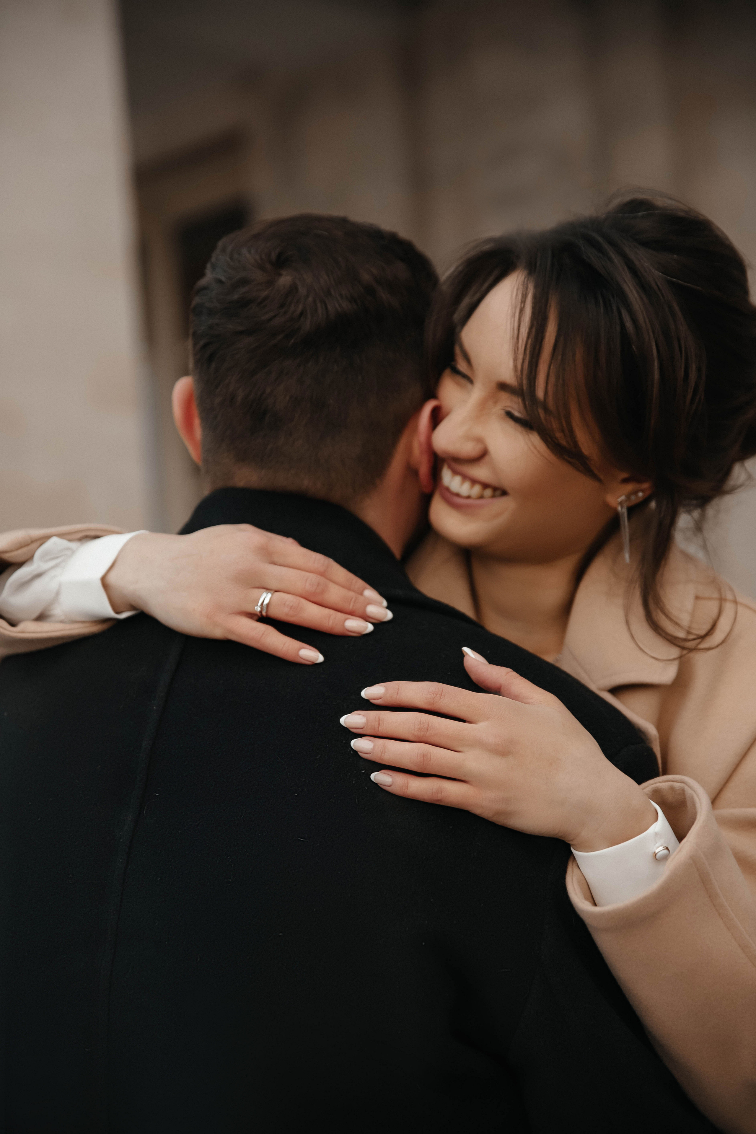 Свадебная фотосессия осенью в парке Царицино. Свадебный и семейный фотограф в Москве