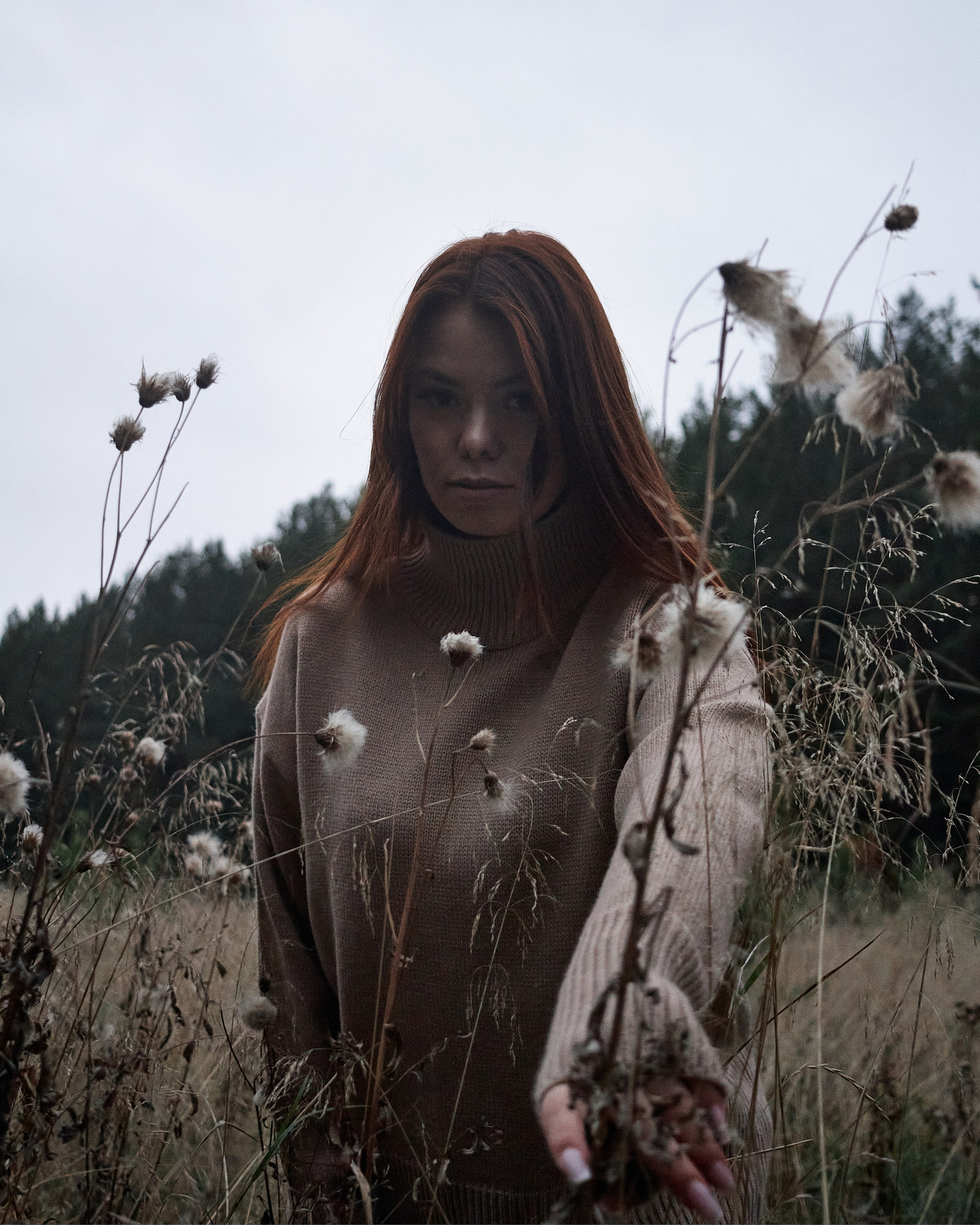 Полина и осенний лес. Фотограф из Первоуральска Роман Заиченко