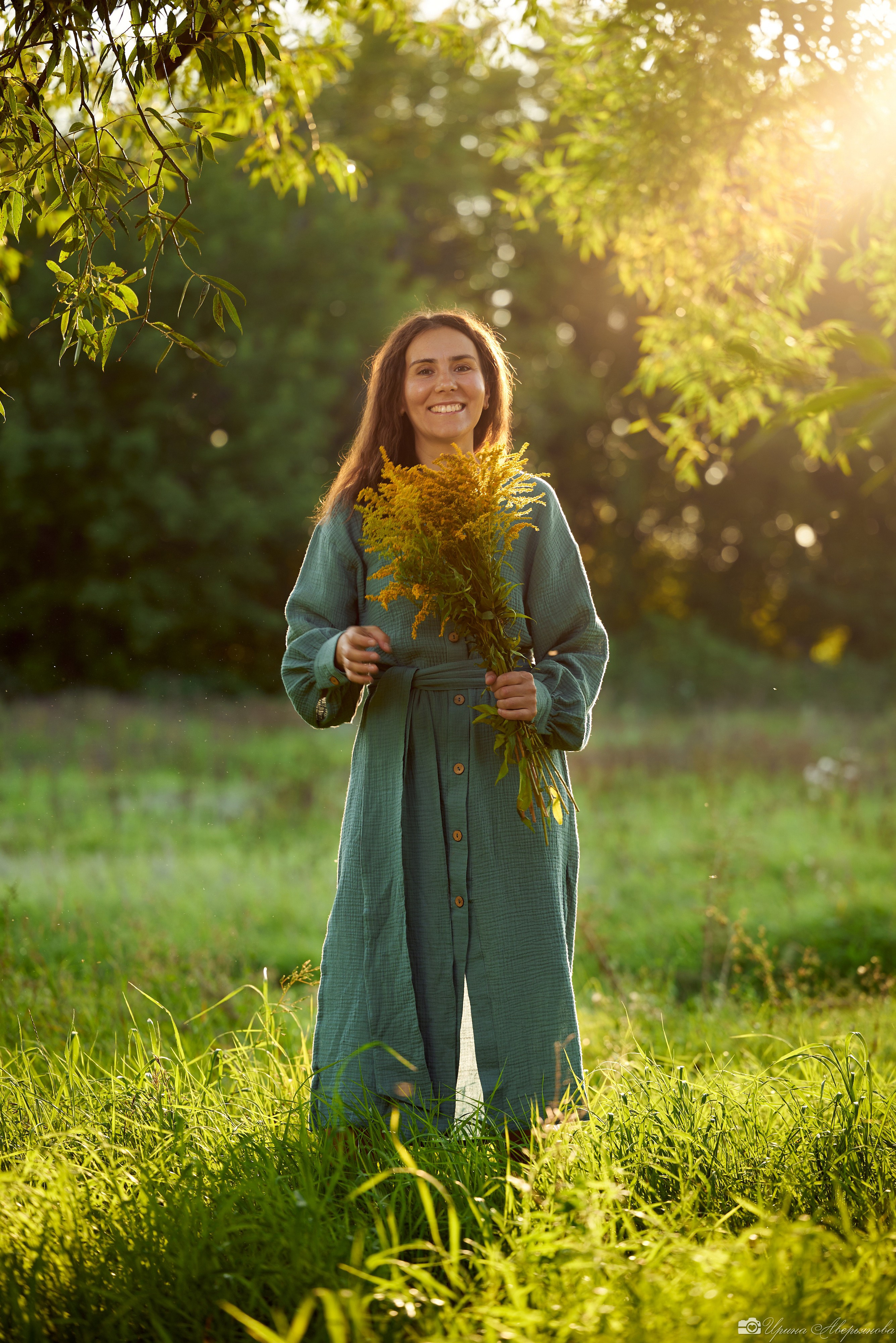 Фотосессия девушки на природе летом. Фотограф в Ульяновске Ирина Аверьянова