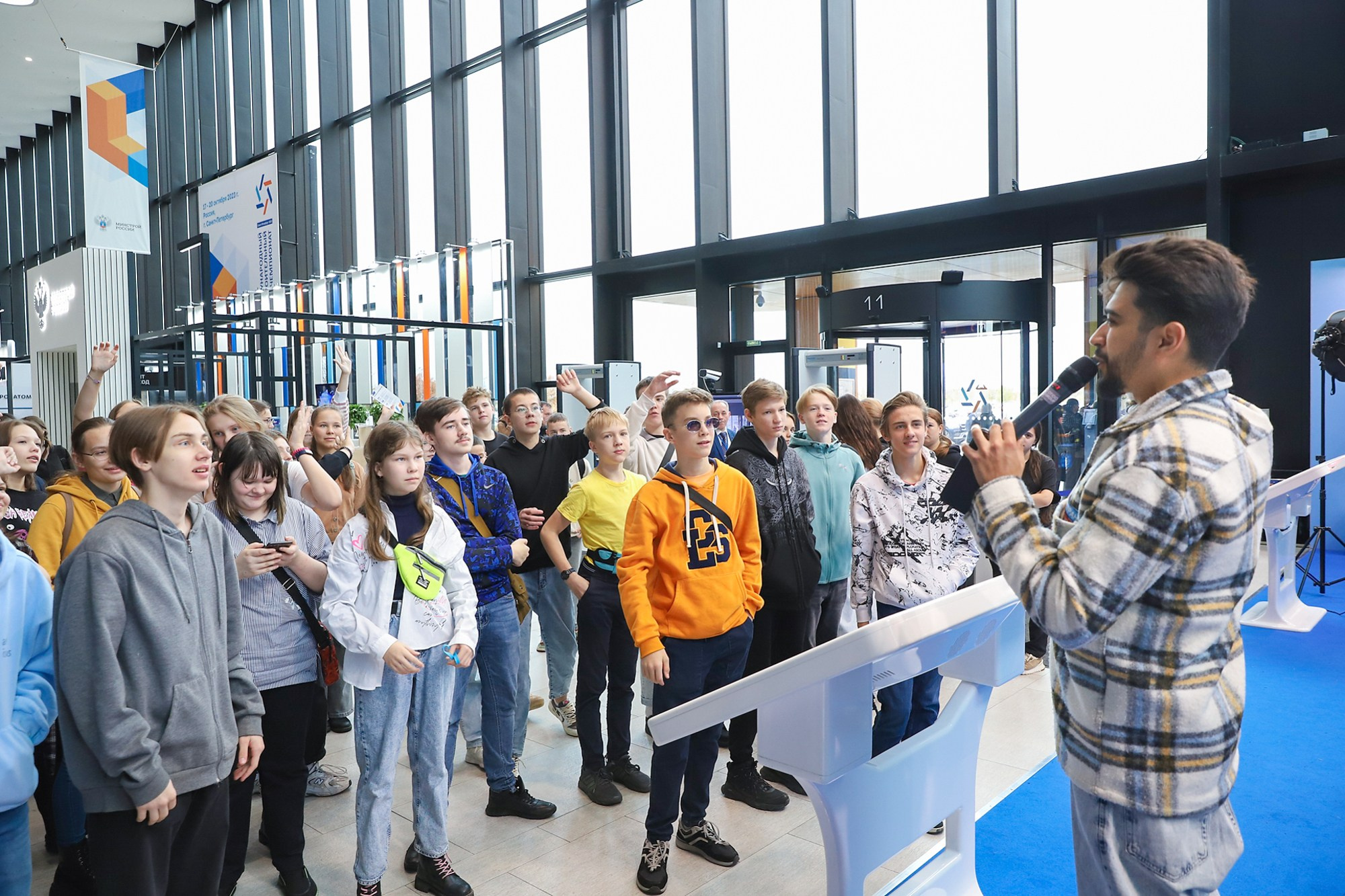 Стенд «Россия — страна возможностей». Фотограф Дарья Попова