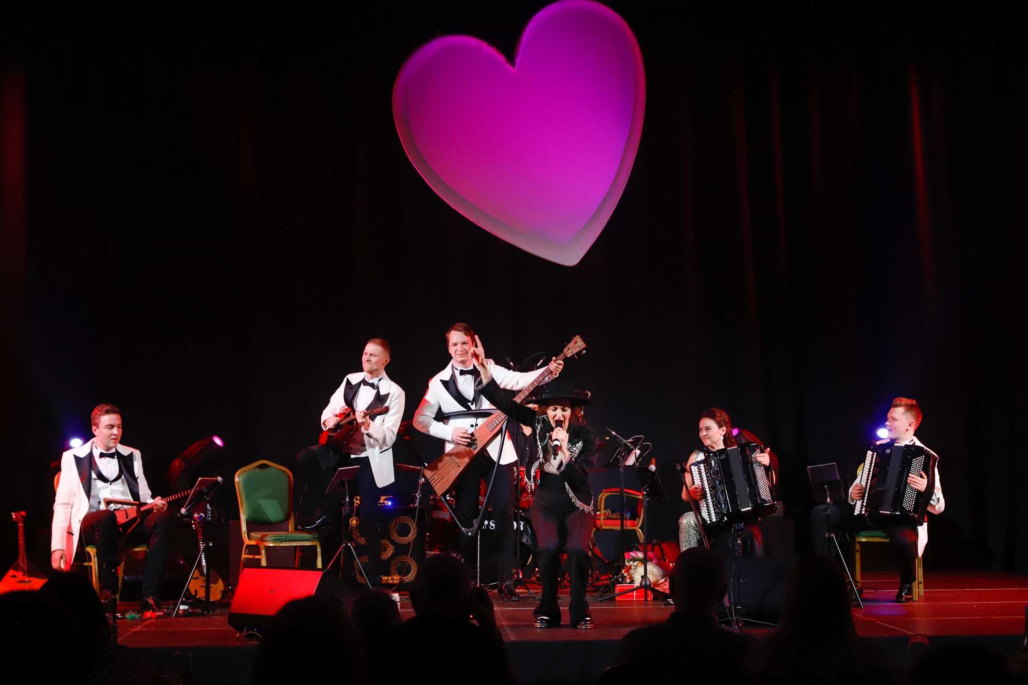 Esse Quintet и Вера Егорова. Фотограф Дарья Попова