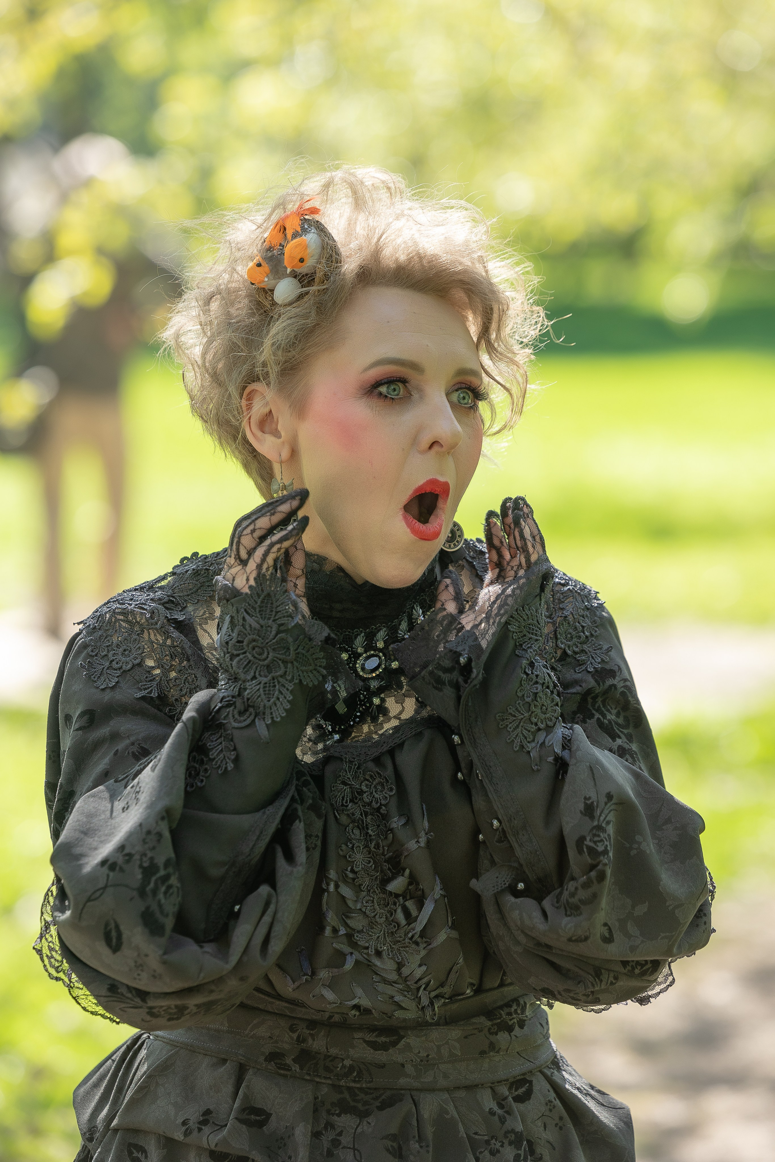 Тим Бартон, творческая съемка, парк Екатерингоф. Главная