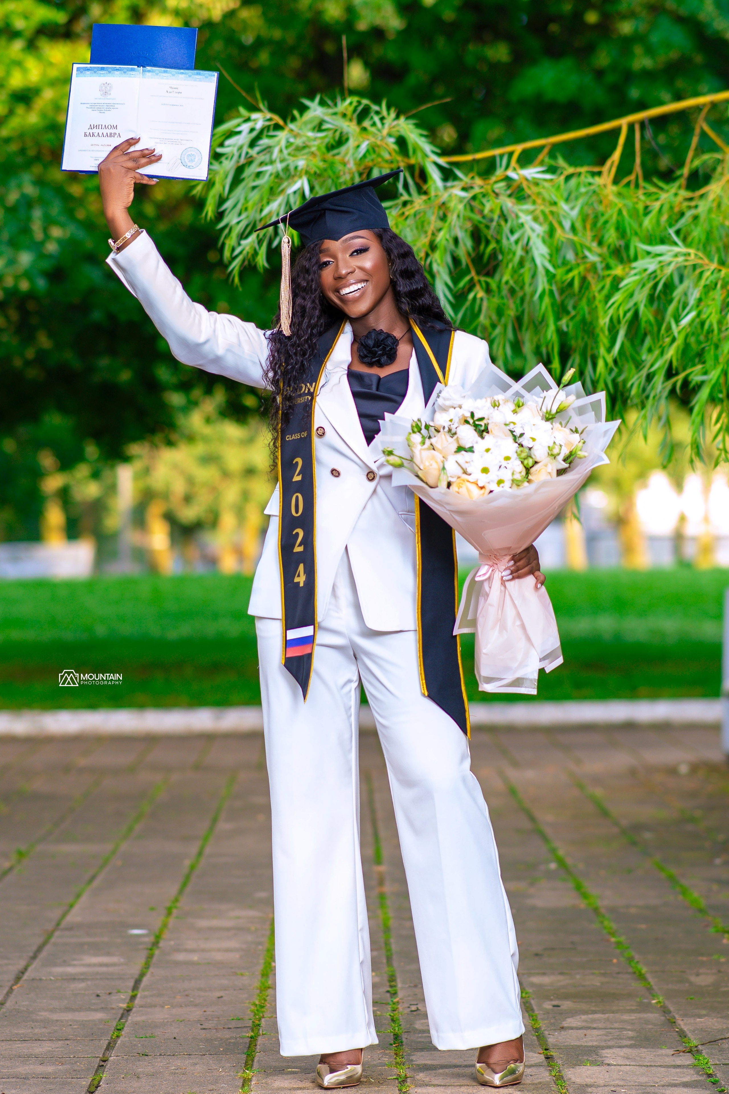 Remise des diplômes. Photographe basé à Moscou