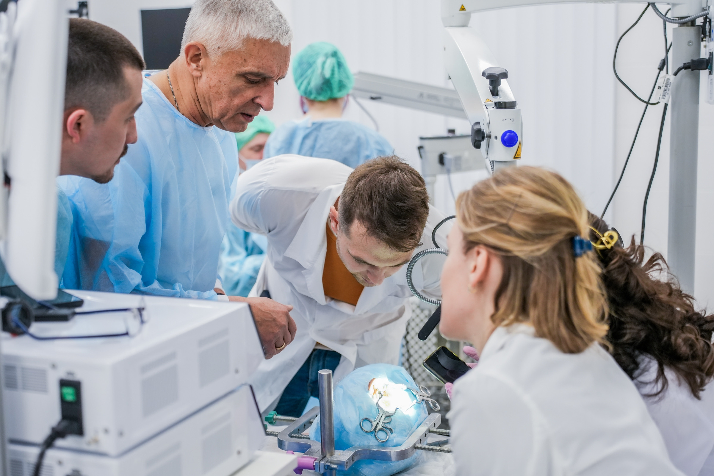 Мастер-класс «Микрохирургия уха». Event фотограф Степанова Александра