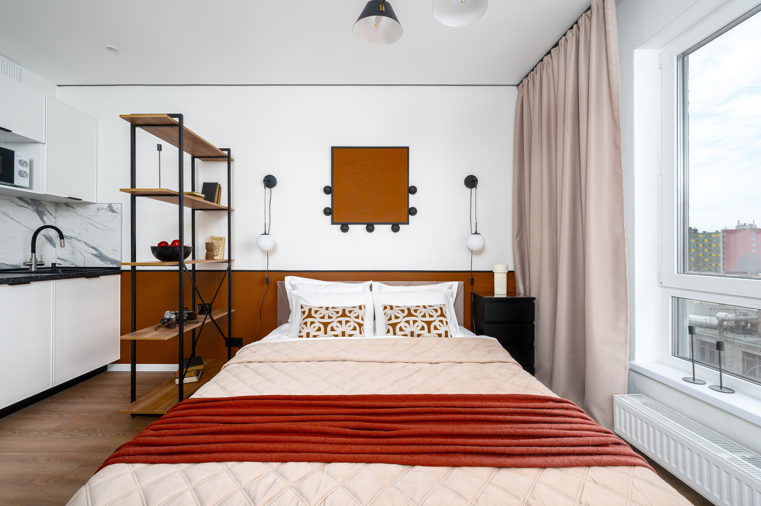 Студия на Кантемировской. Интерьерный фотограф. Фото- видеосъемка недвижимости Санкт-Петербург