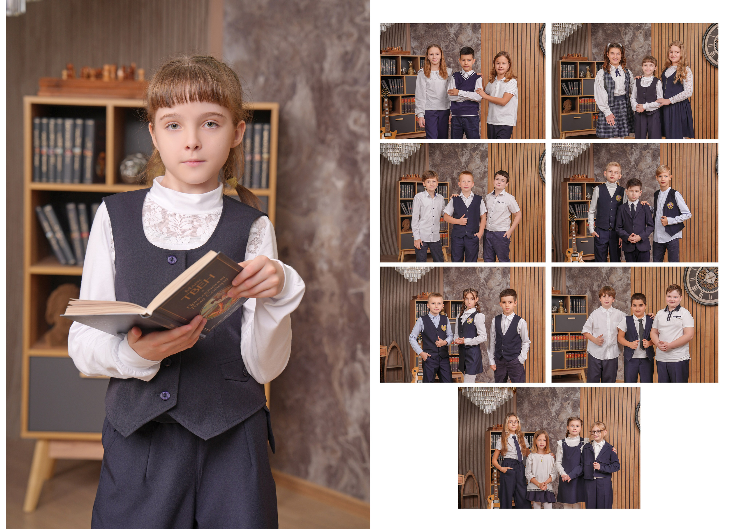 ШКОЛА 42 — 4 «Д» класс. Красивый выпускной альбом в Краснодаре