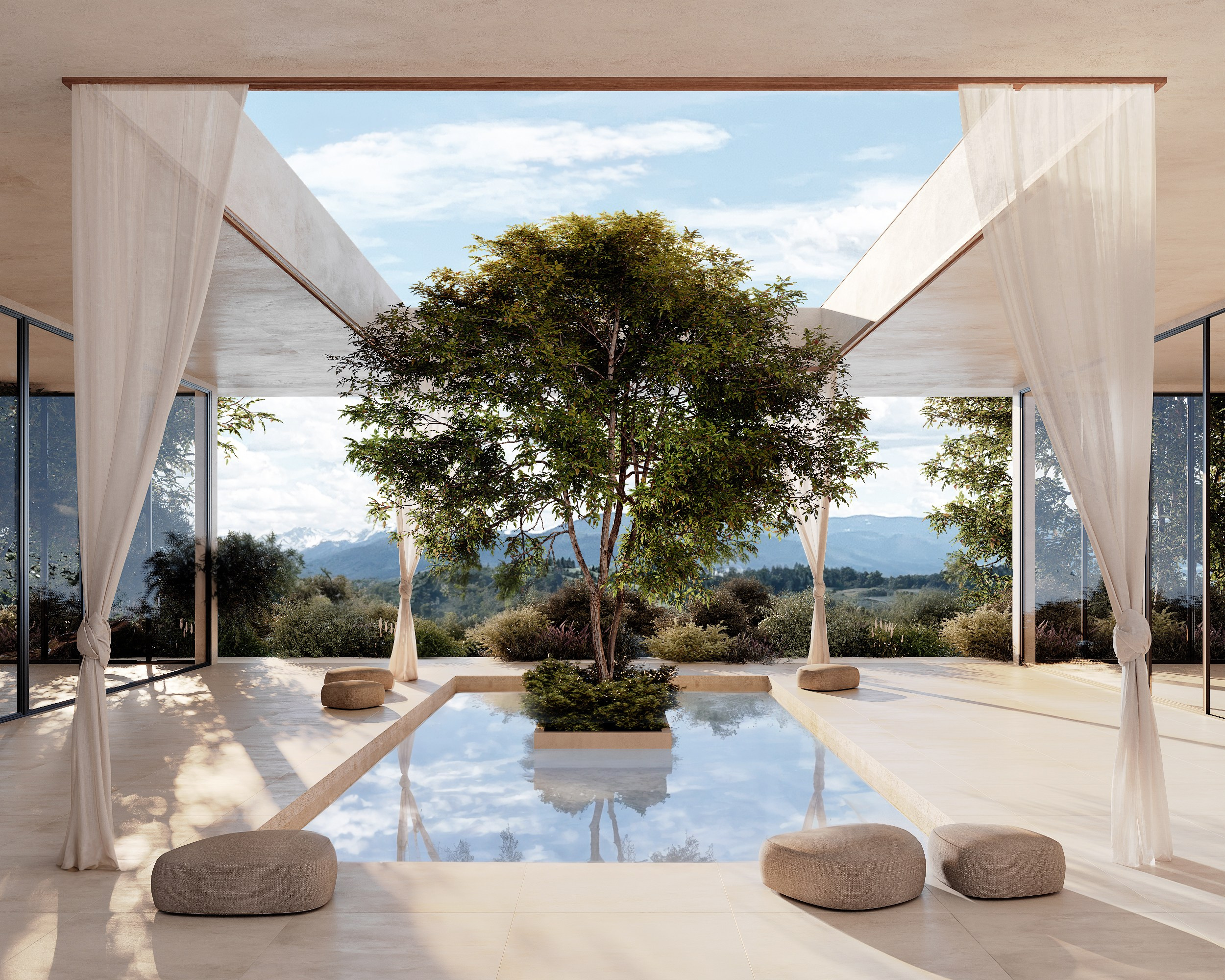 Relax zone/Spain. Solovets visualization