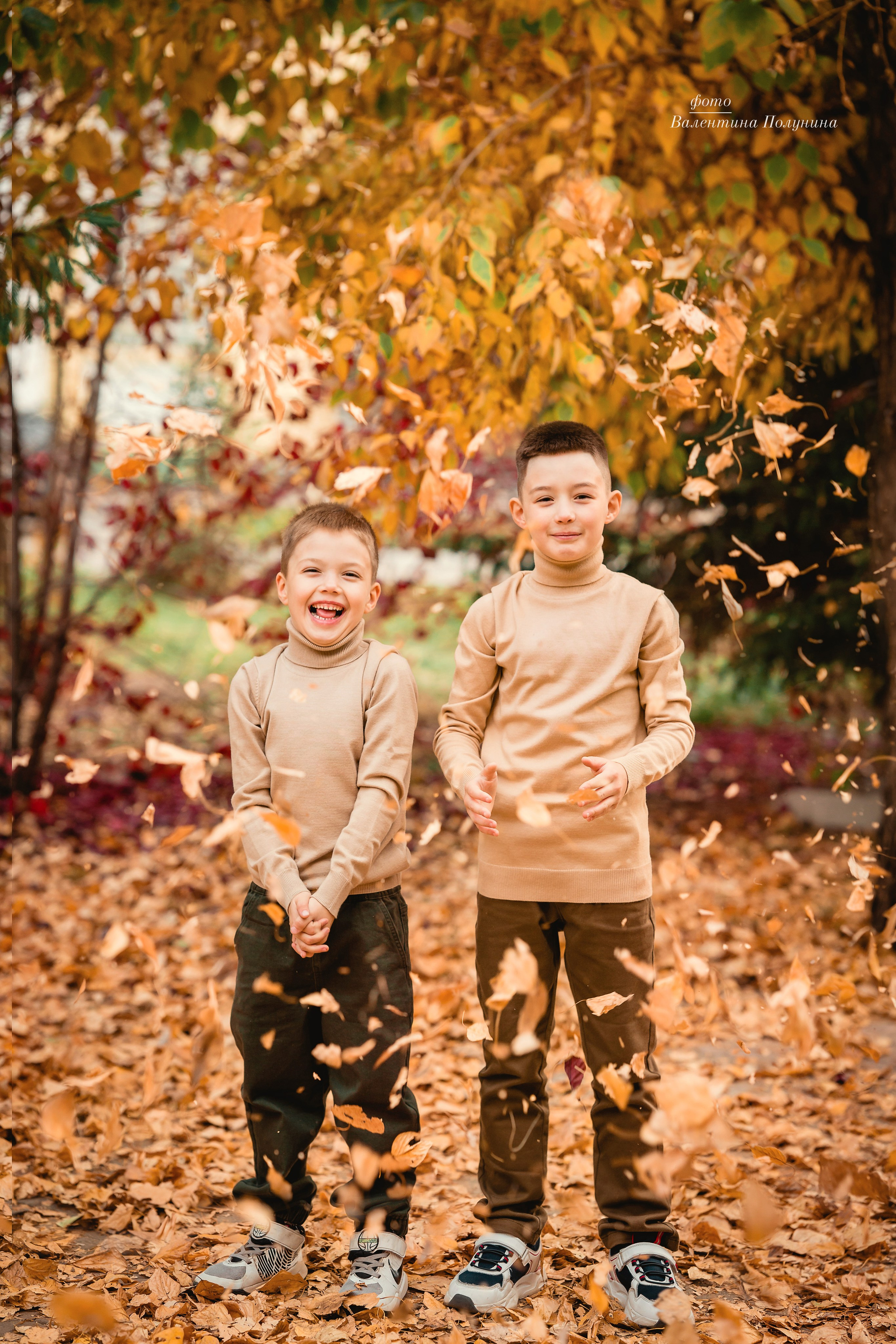 Семейные съёмки на улице. Фотограф Валентина Полунина