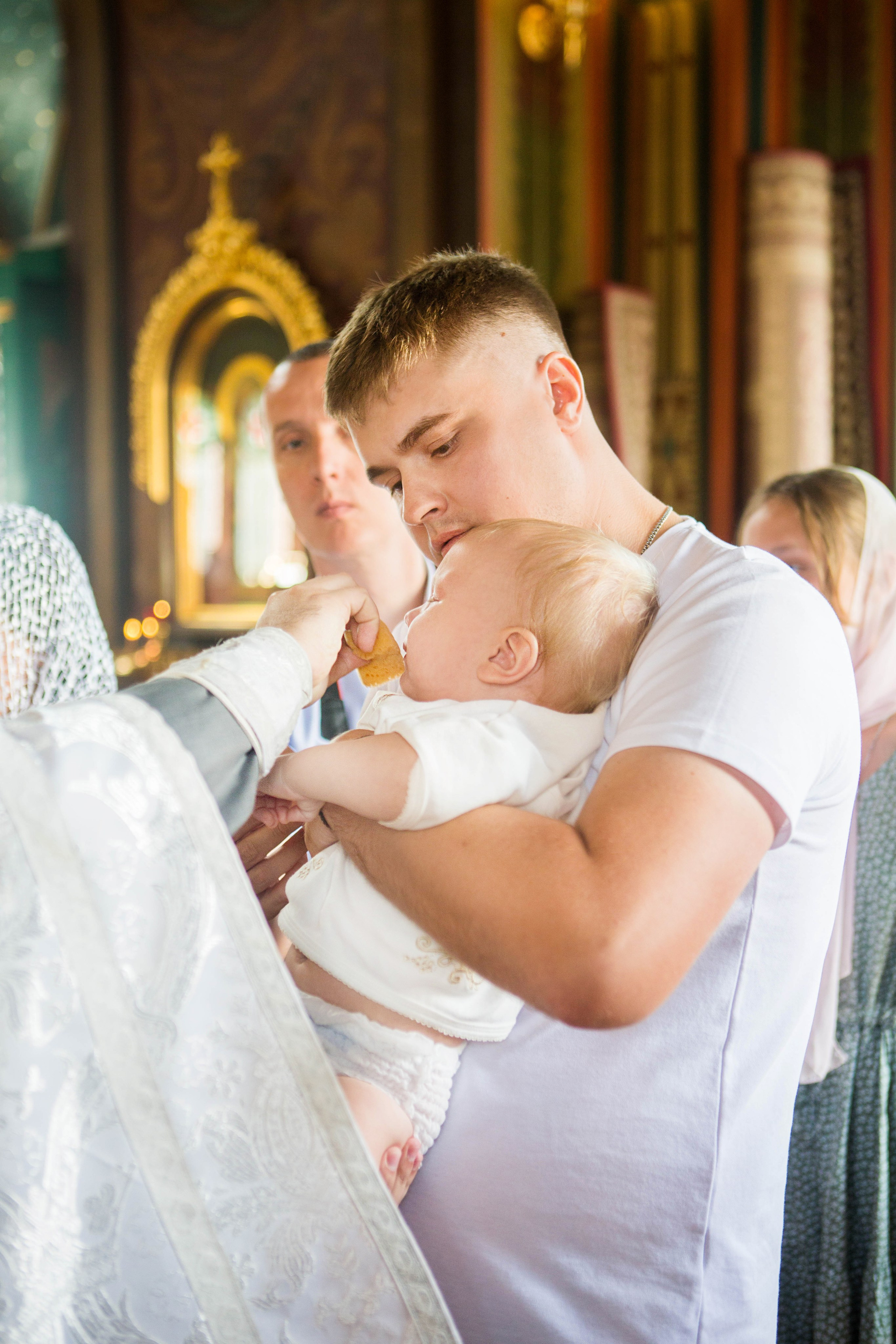 Крещение Юрия. Свято-Троицкий Собор. Свадебный семейный и детский фотограф в Краснодаре Карина Федоровская