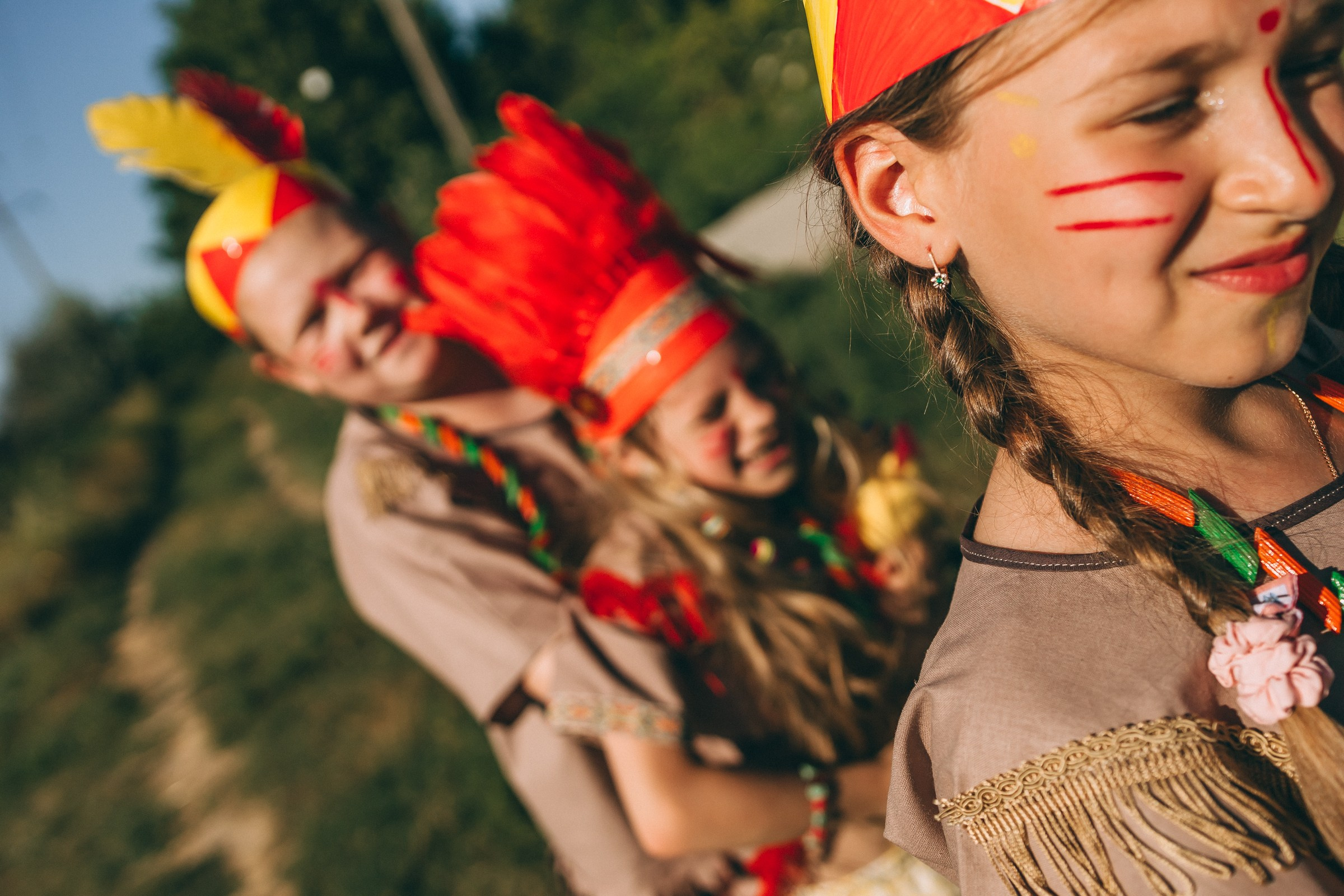 «Индейцы». Семейный фотограф в Волгодонске Краченцева Анна