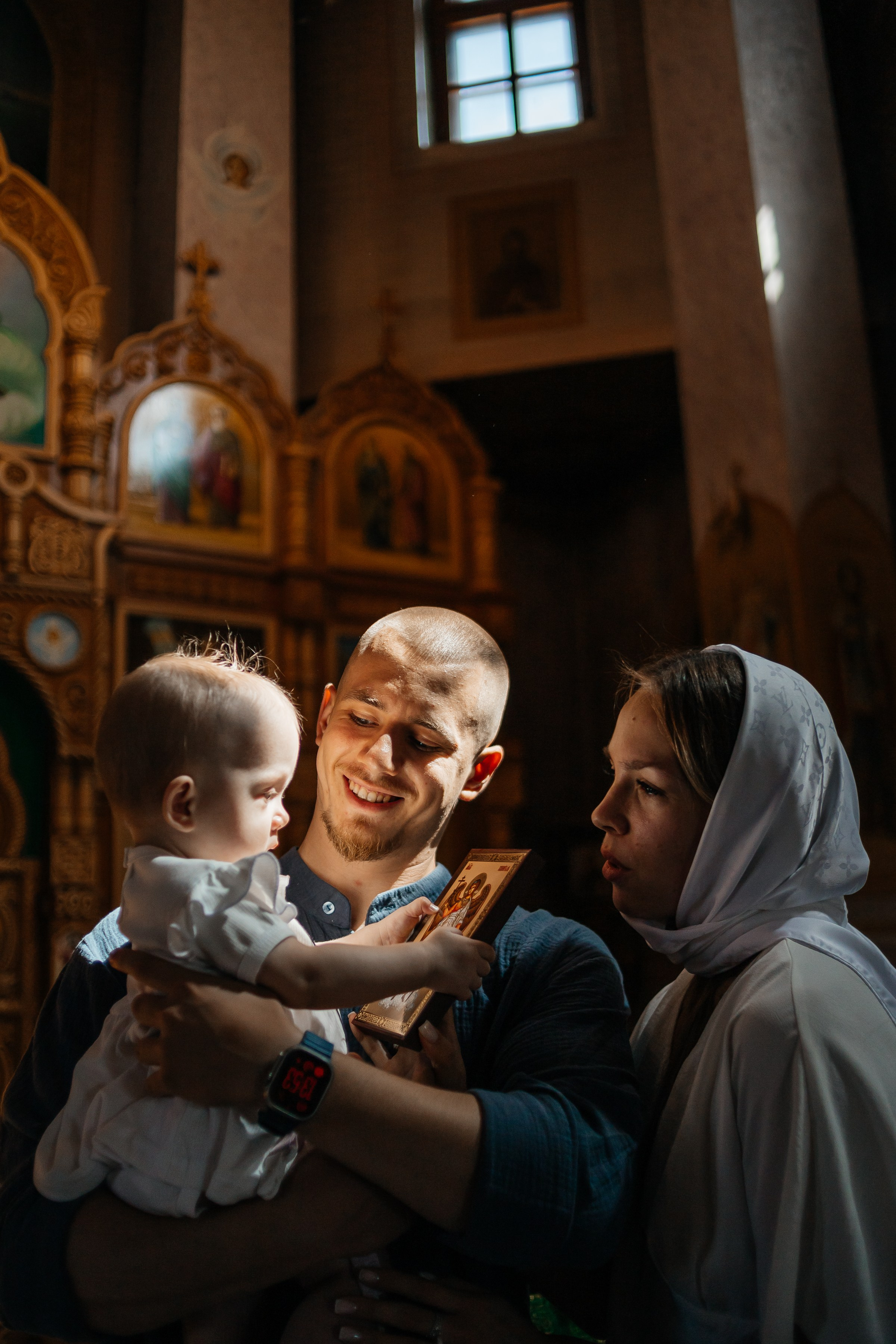 Крещение Алисы. Семейный фотограф в Волгодонске Краченцева Анна