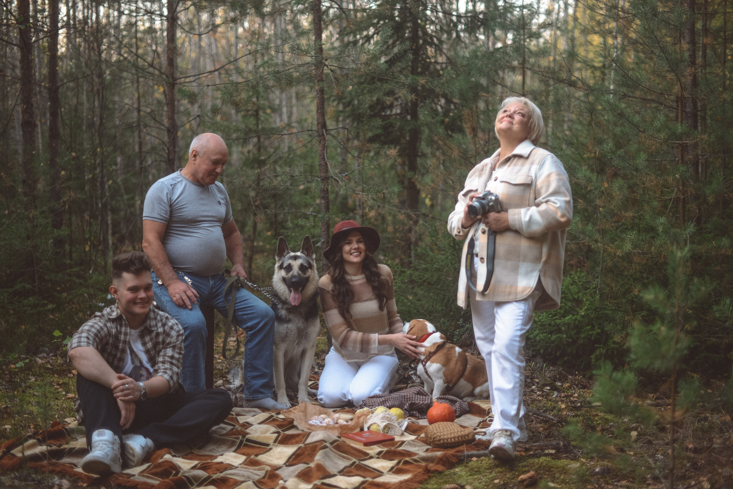 Одним осенним днем. Семейный и детский фотограф в Москве Князева Диана