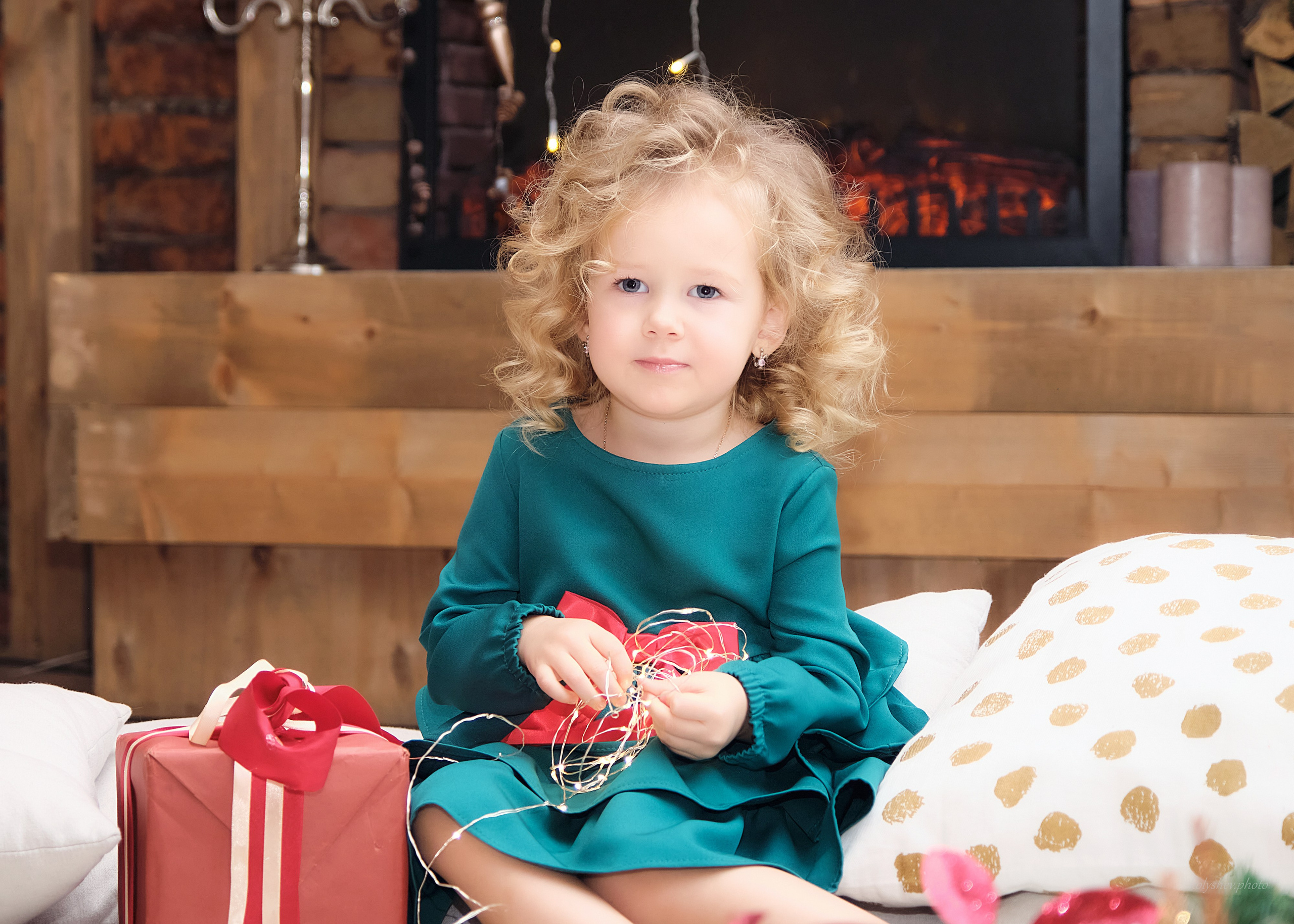 Детская новогодняя фотосессия в Дзержинском