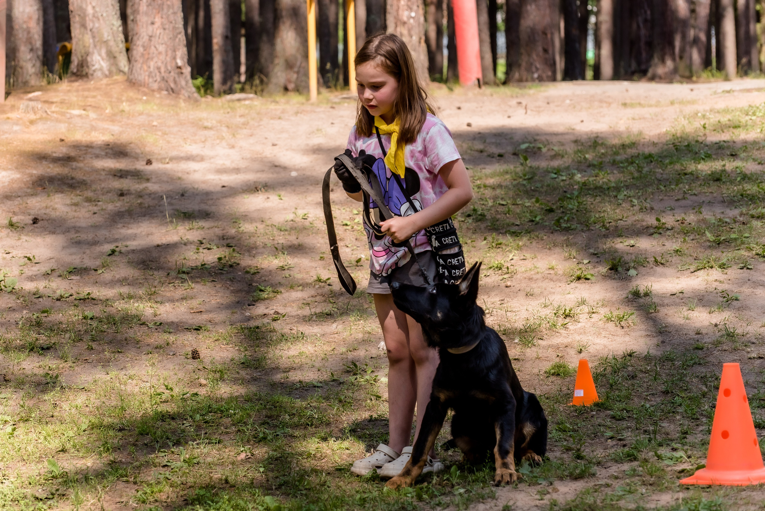 Хвостатые каникулы Детский кинологический лагерь. Фотограф Макс Огурцов в Нижнем Новгороде