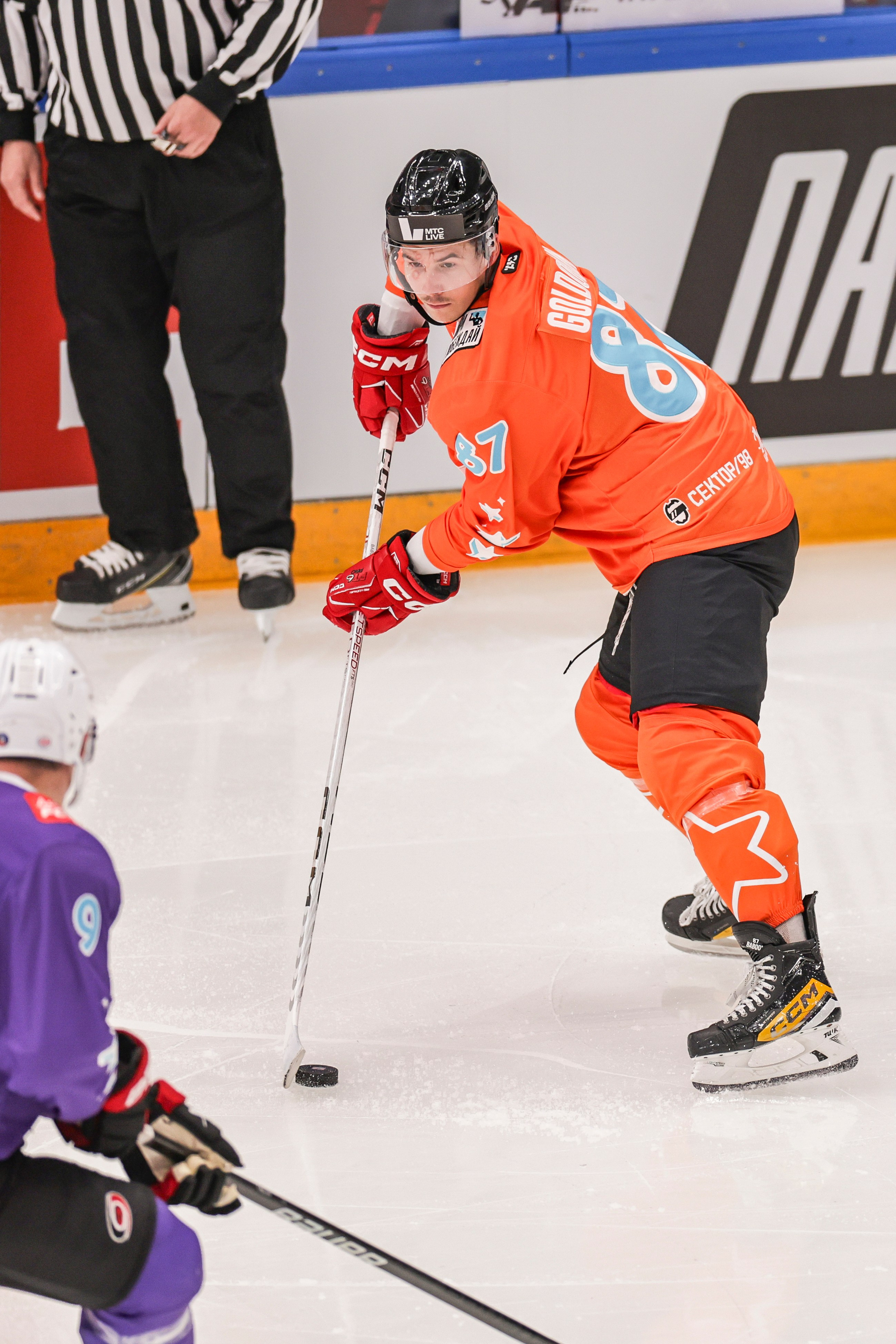 Матч года 2024: Игроки НХЛ против Игроков КХЛ. Спортивный репортажный фотограф Казань Нафис Сиразетдинов