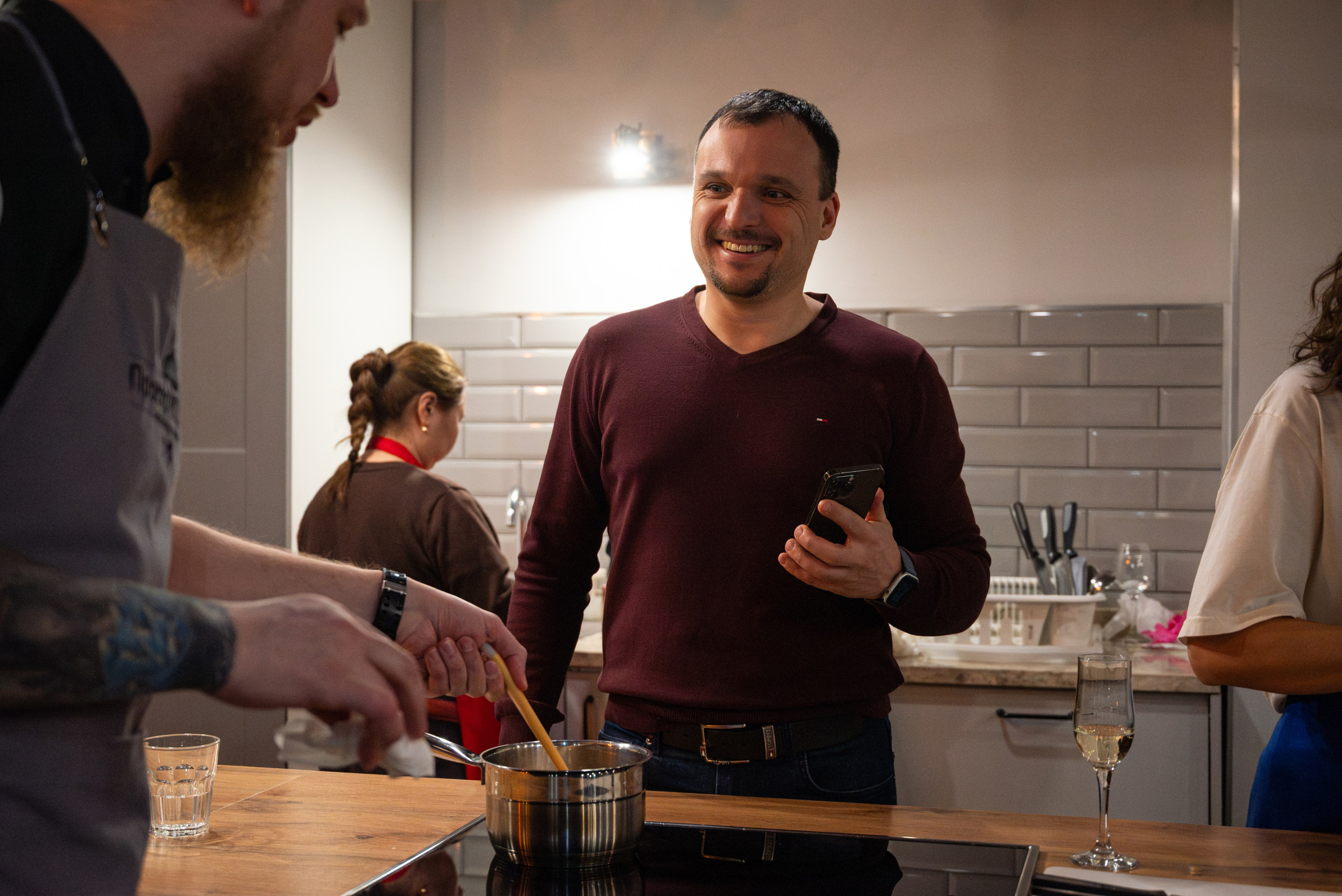 Кулинарный мастер класс. Фотограф мероприятий в Москве