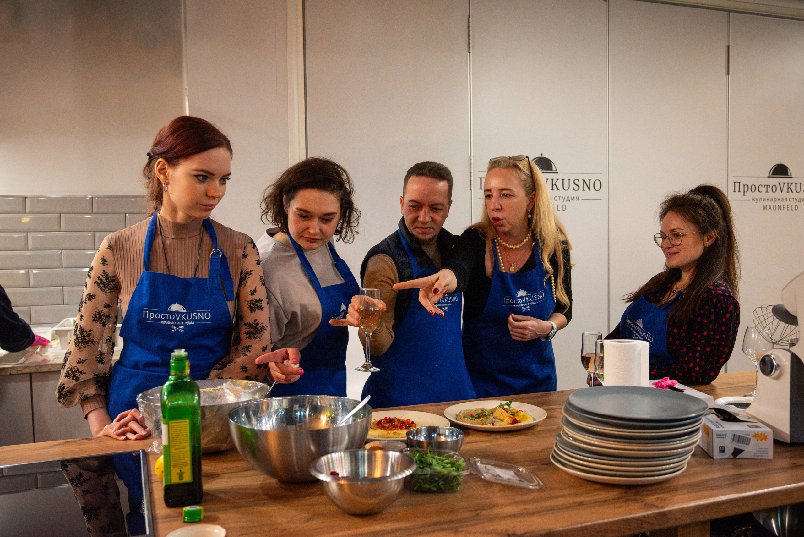 Кулинарный мастер класс. Фотограф мероприятий в Москве