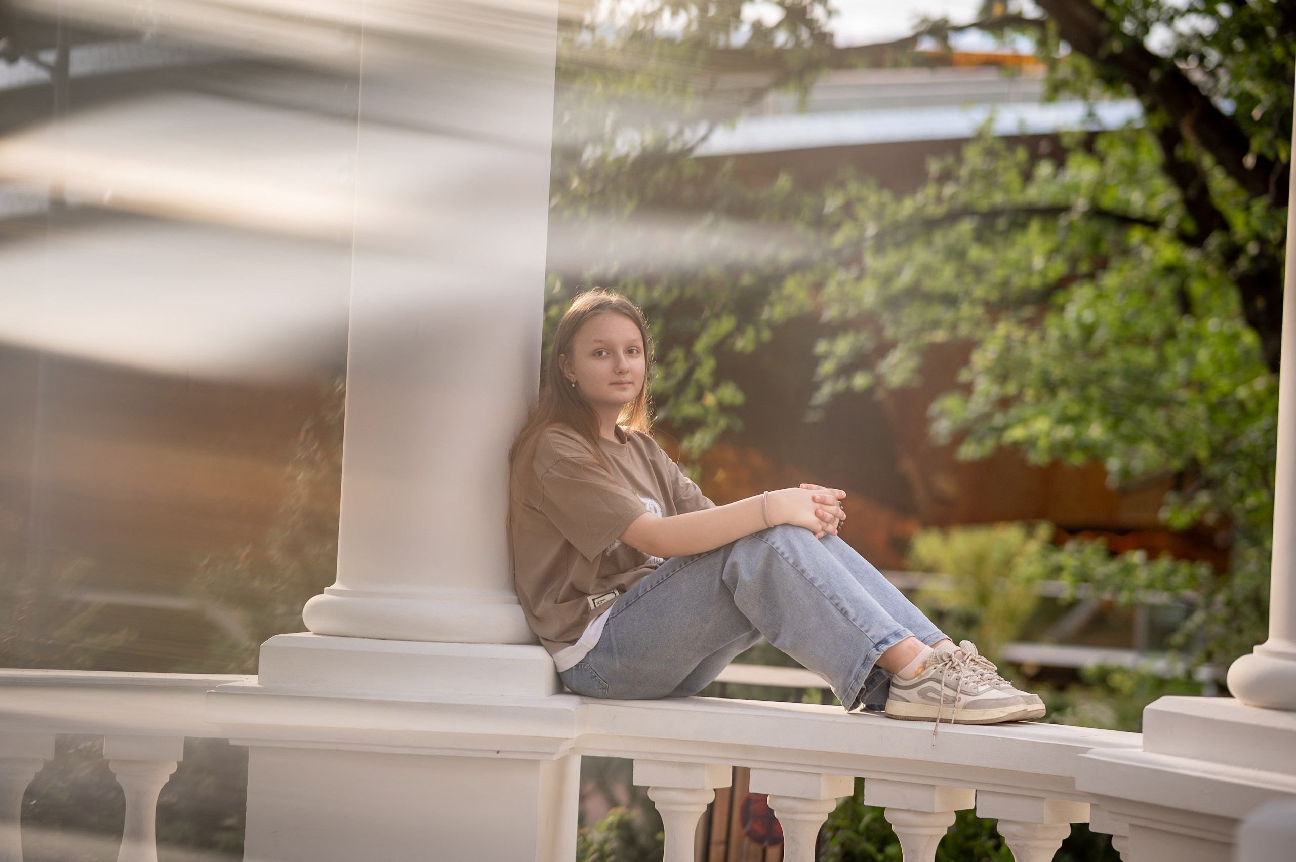 Оля на ВДНХ