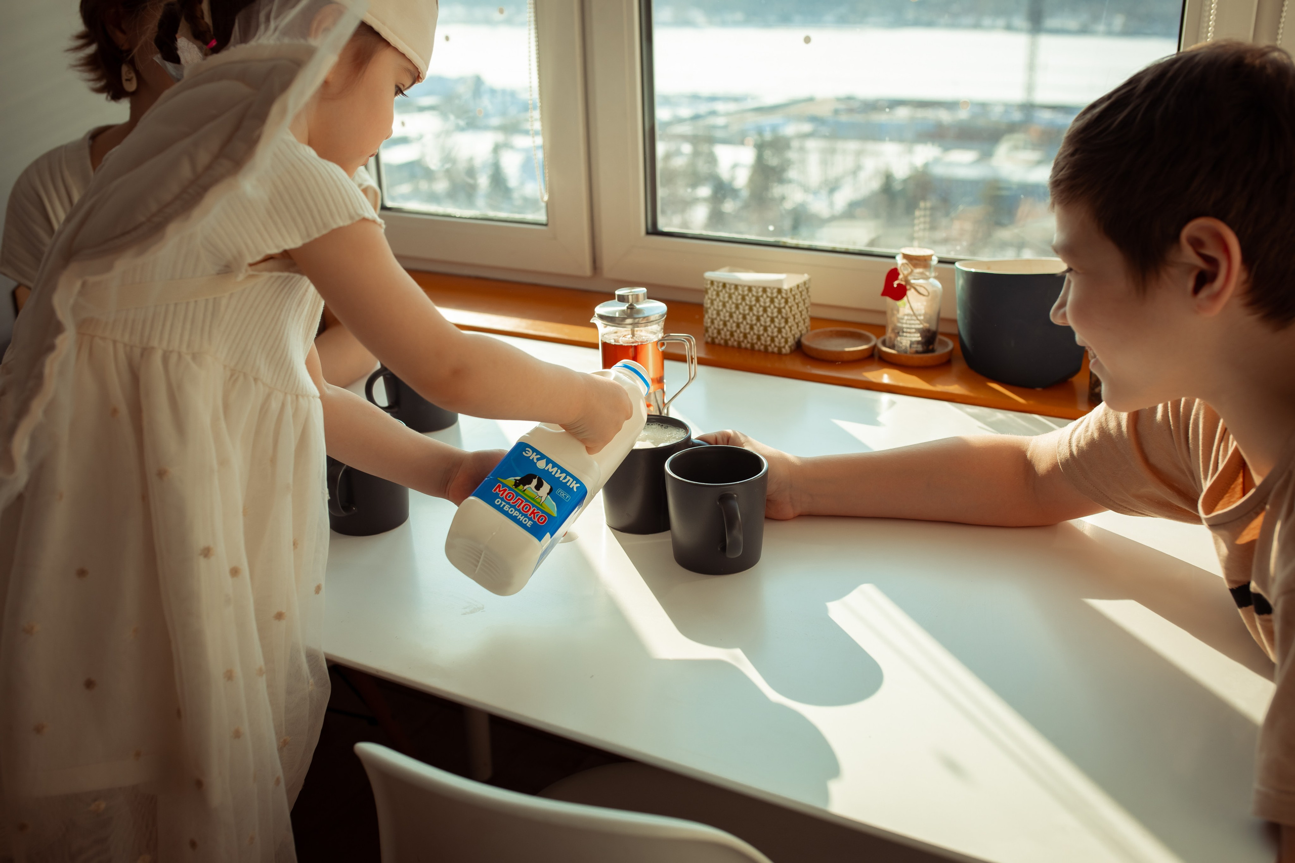 Александра, Максим, Евгений и Ксюша. Семейный и детский фотограф в Москве Дорогова Екатерина