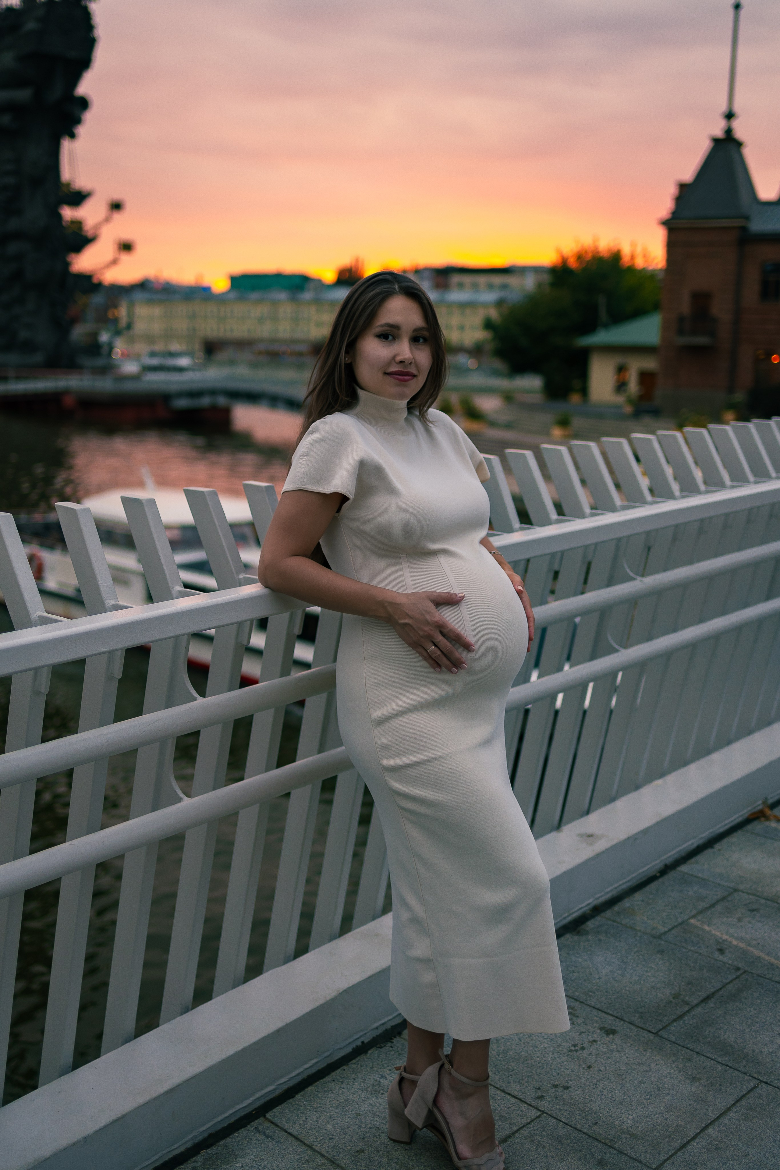 Беременность: прогулка в парке Музеон. Свадебный и семейный фотограф в Москве Красинская Мария