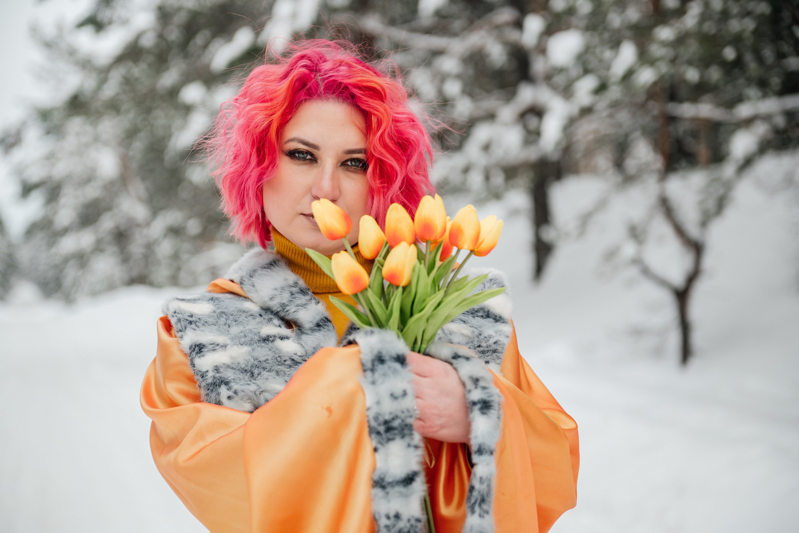 Света и тюльпаны. Свадебный и семейный фотограф в Дзержинске Екатерина Шулакова