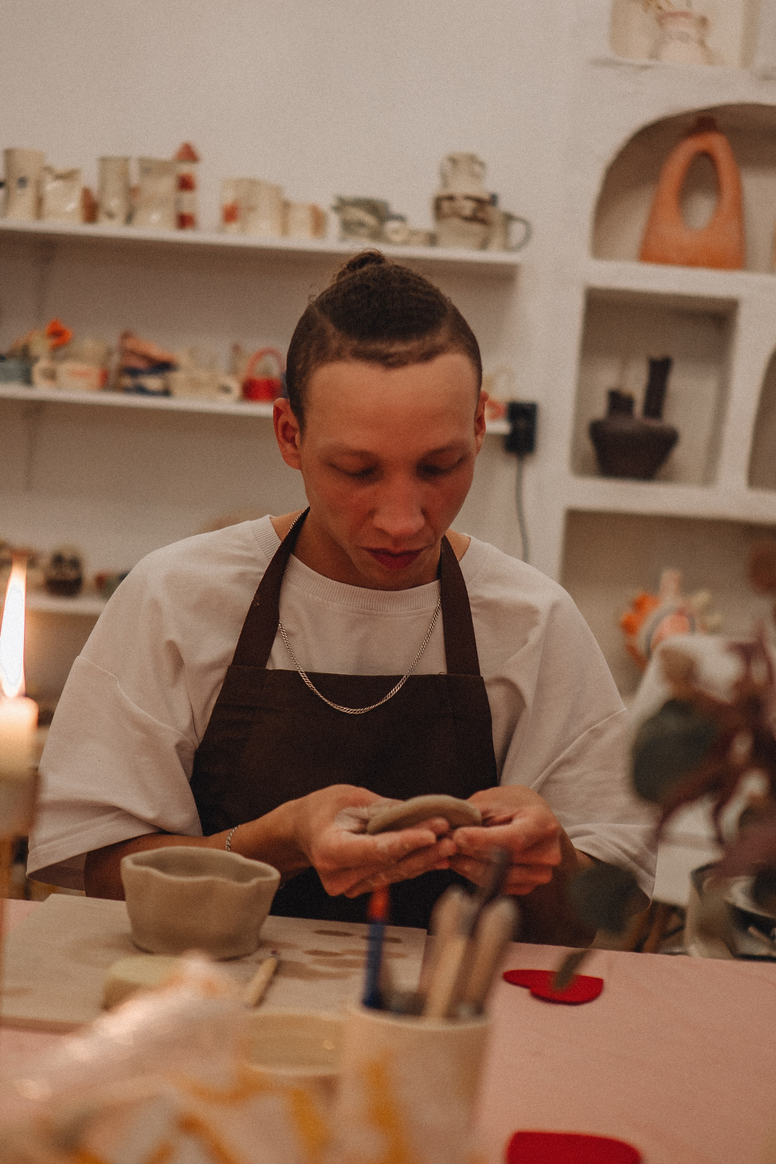 СВИДАНИЕ В ГОНЧАРНОЙ МАСТЕРСКОЙ. Профессиональный фотограф, Санкт-Петербург — Виктория Богомолова