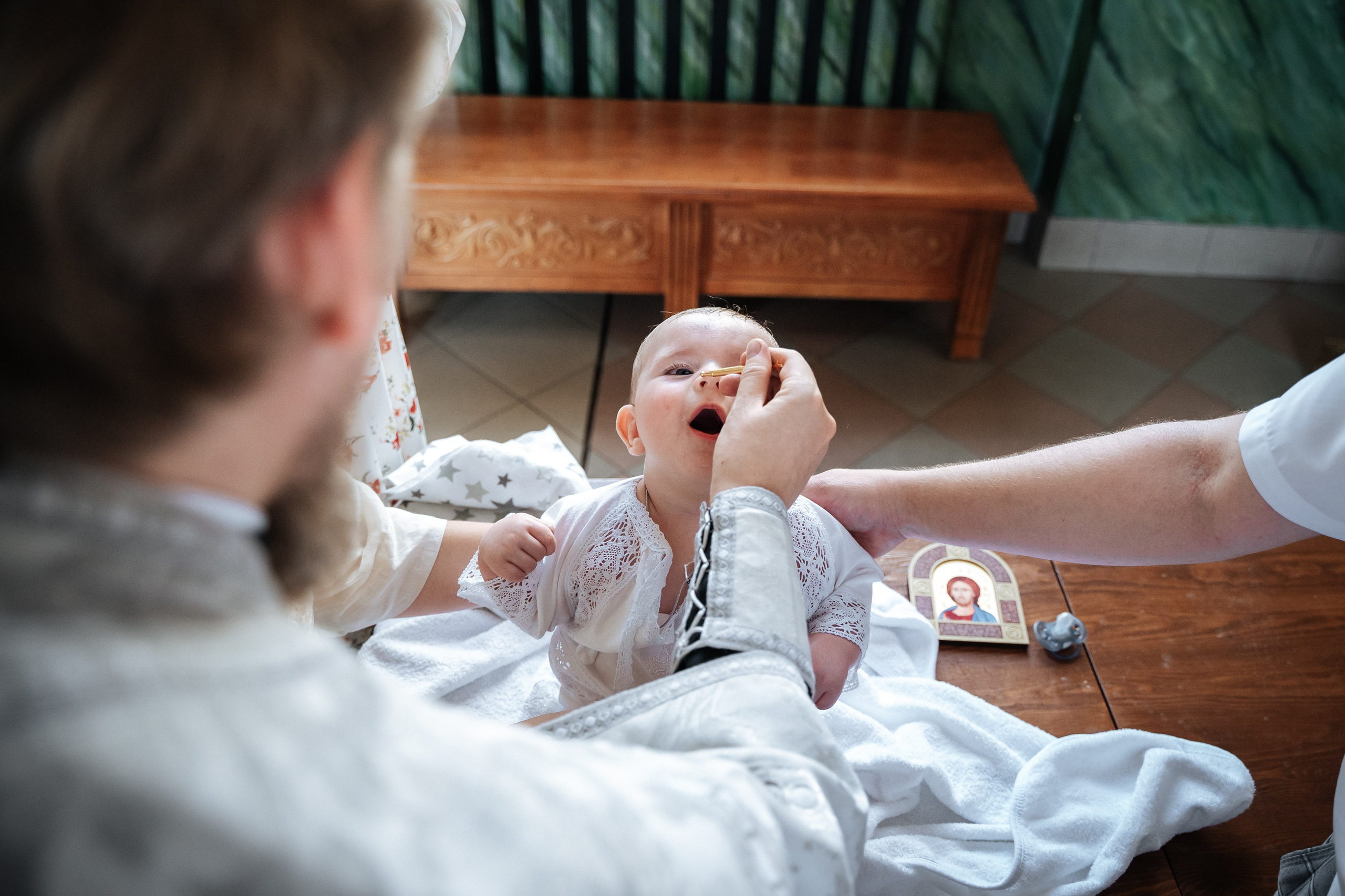 Крещение Евгения. Главная