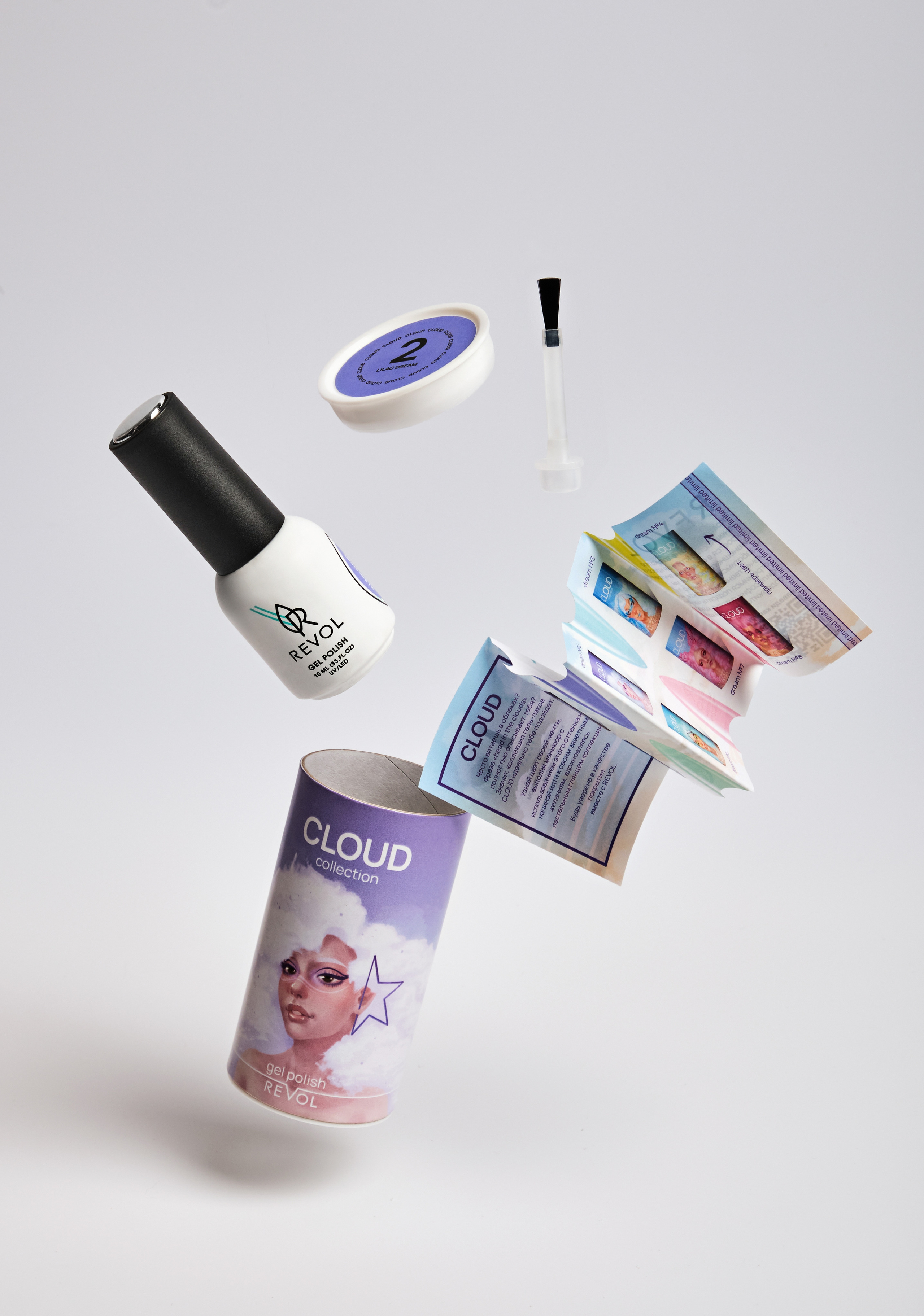 Revol — российский производитель гель-лаков. Юлия Падина предметный и фуд-фотограф, Омск