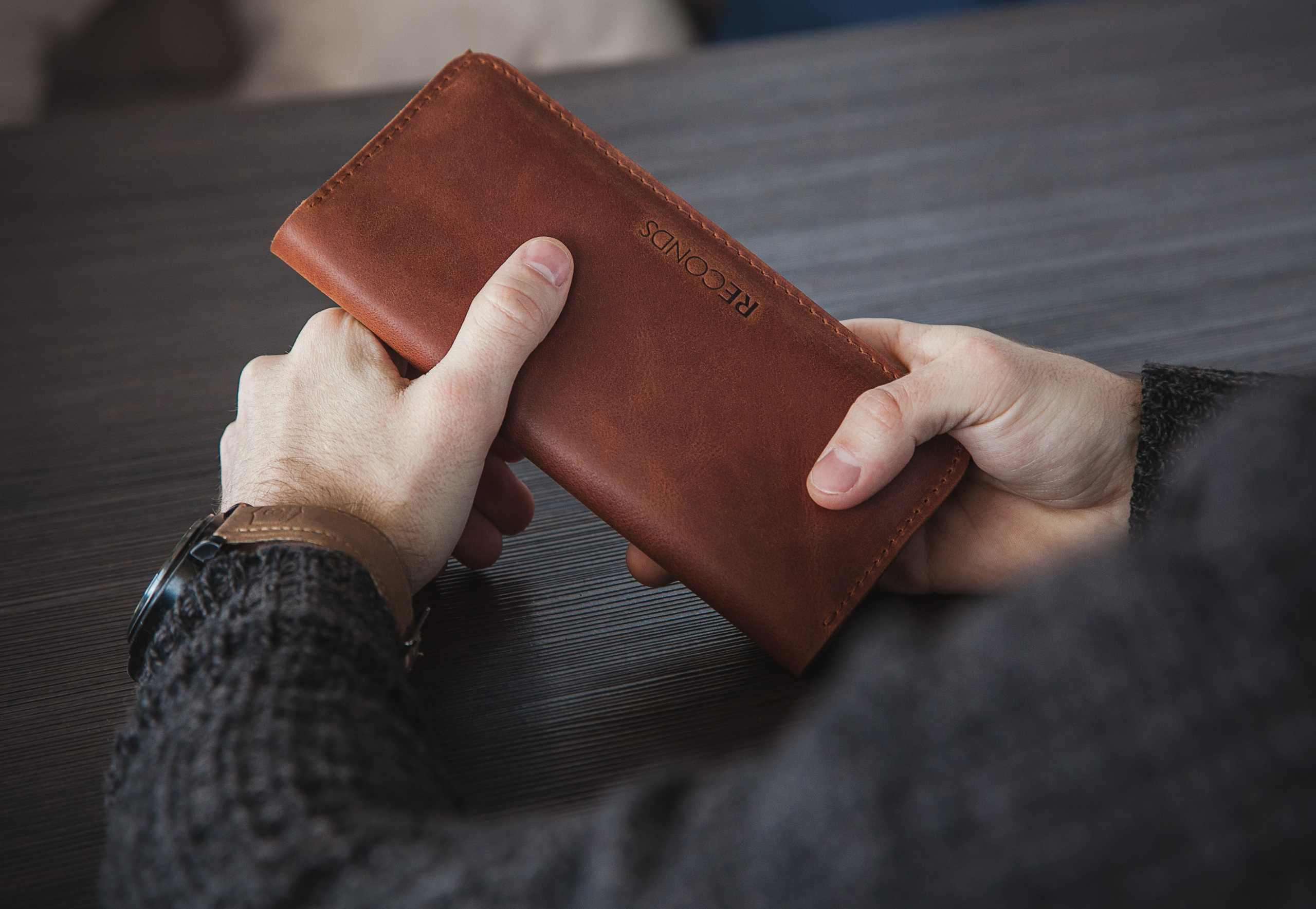 Reconds — аксессуары из натуральной кожи ручной работы. Юлия Падина предметный и фуд-фотограф, Омск