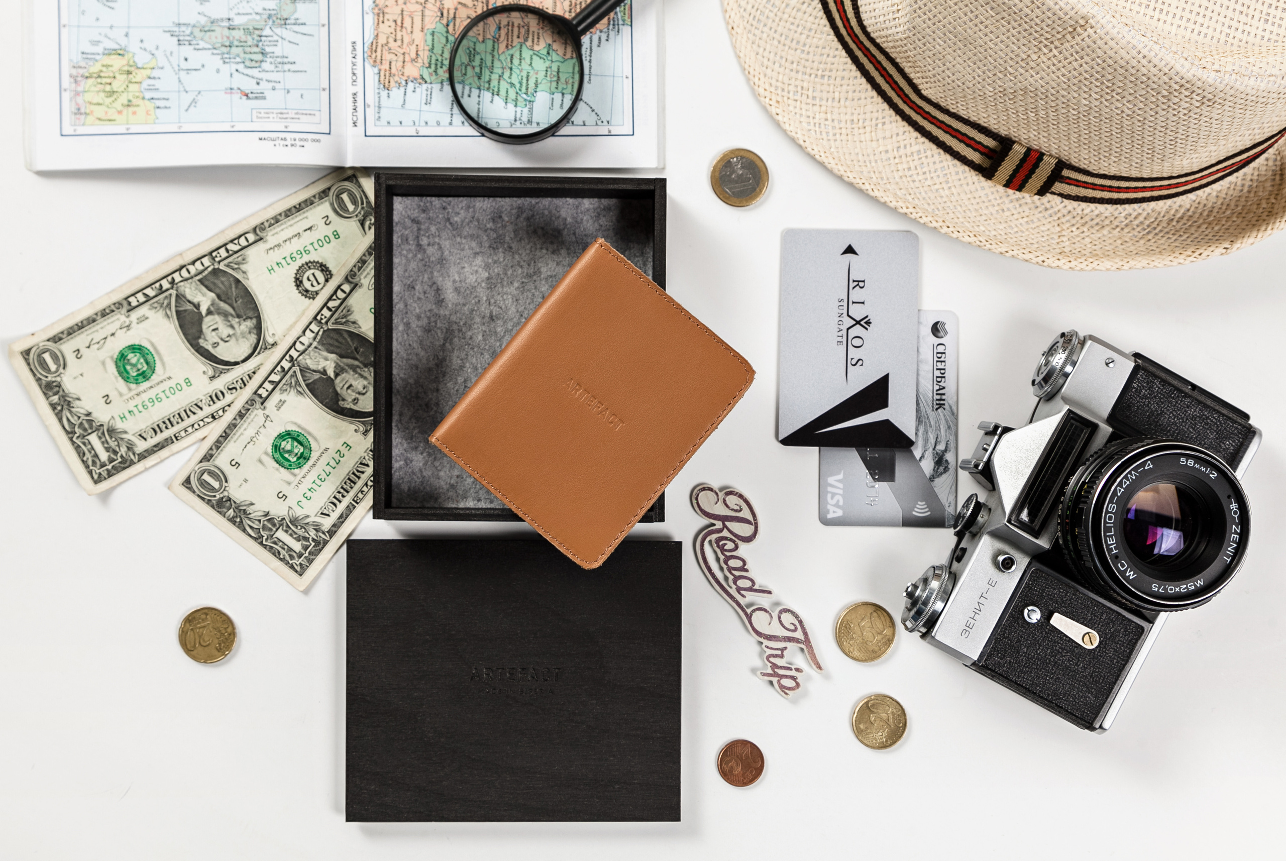 ARTEFACT — аксессуары из натуральной кожи ручной работы. Юлия Падина предметный и фуд-фотограф, Омск