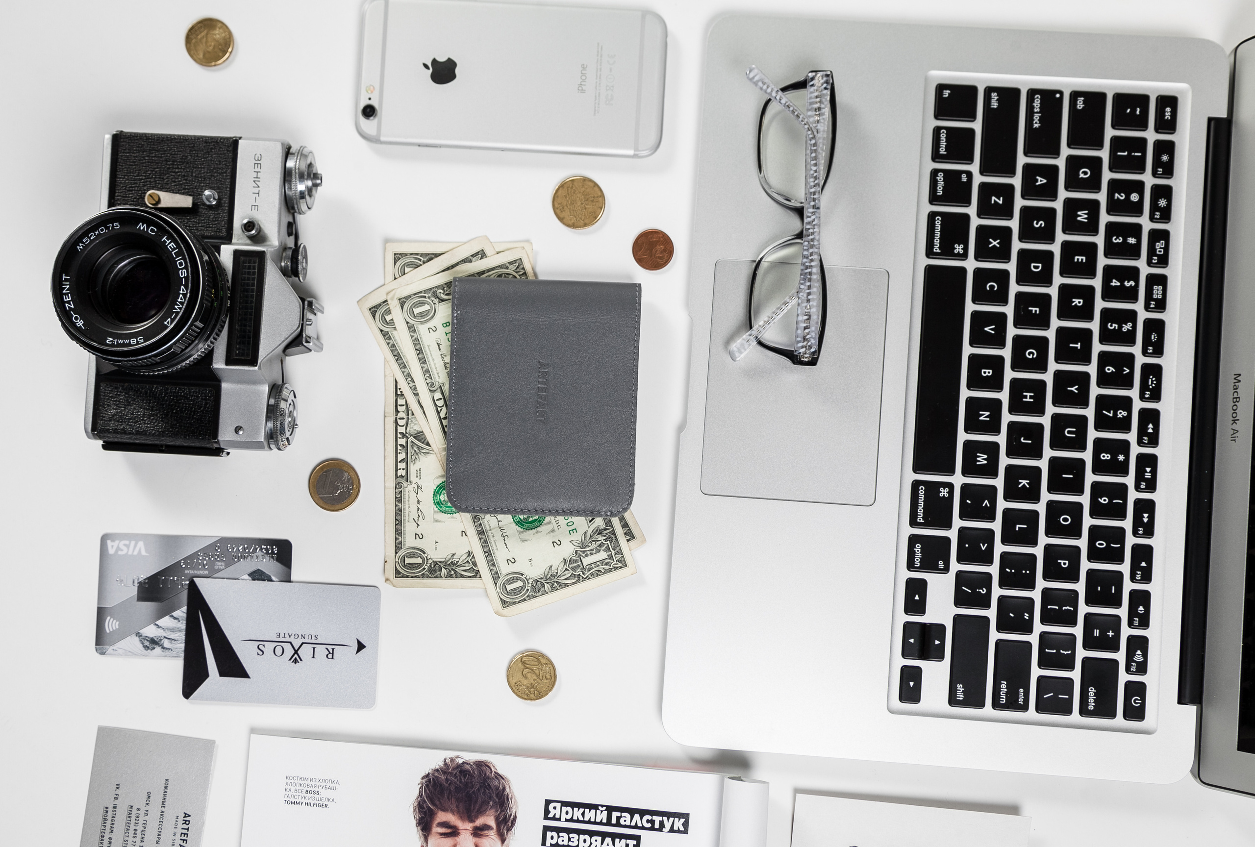 ARTEFACT — аксессуары из натуральной кожи ручной работы. Юлия Падина предметный и фуд-фотограф, Омск