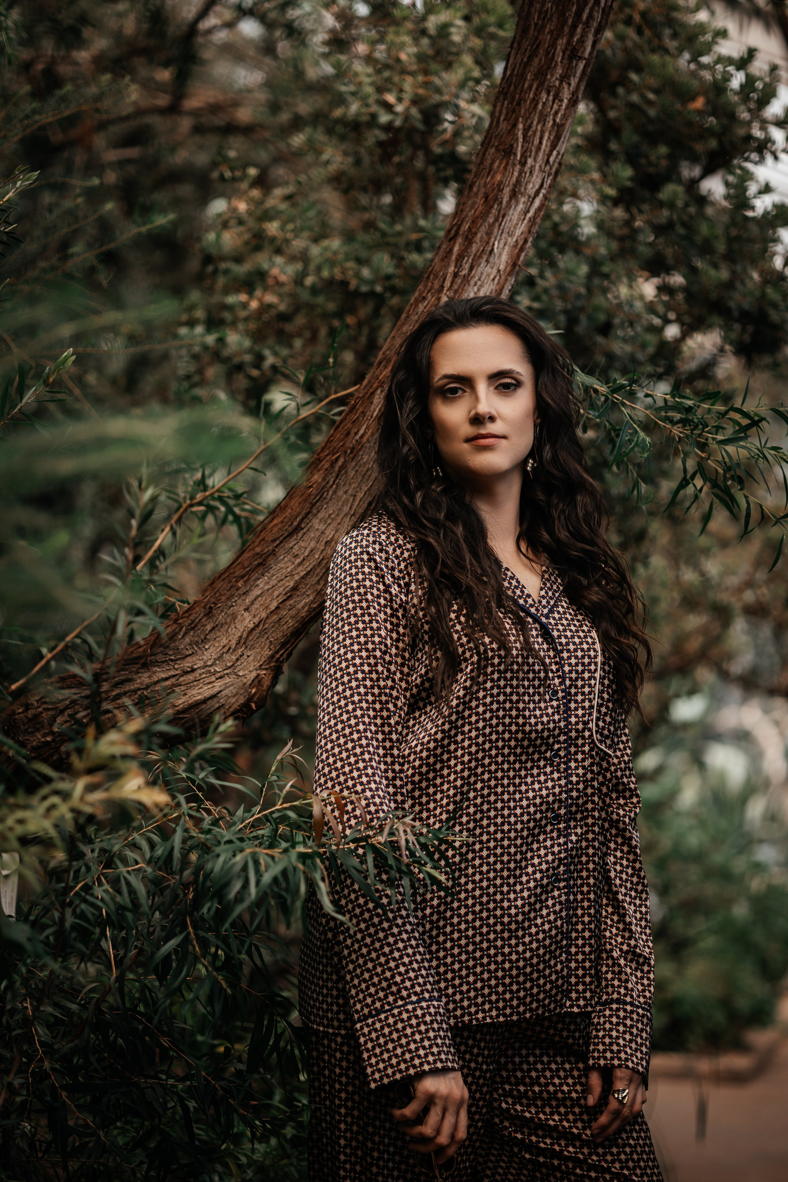 В оранжерее Ботанического сада. Семейный, женский фотограф Москве Лиза Лутцева