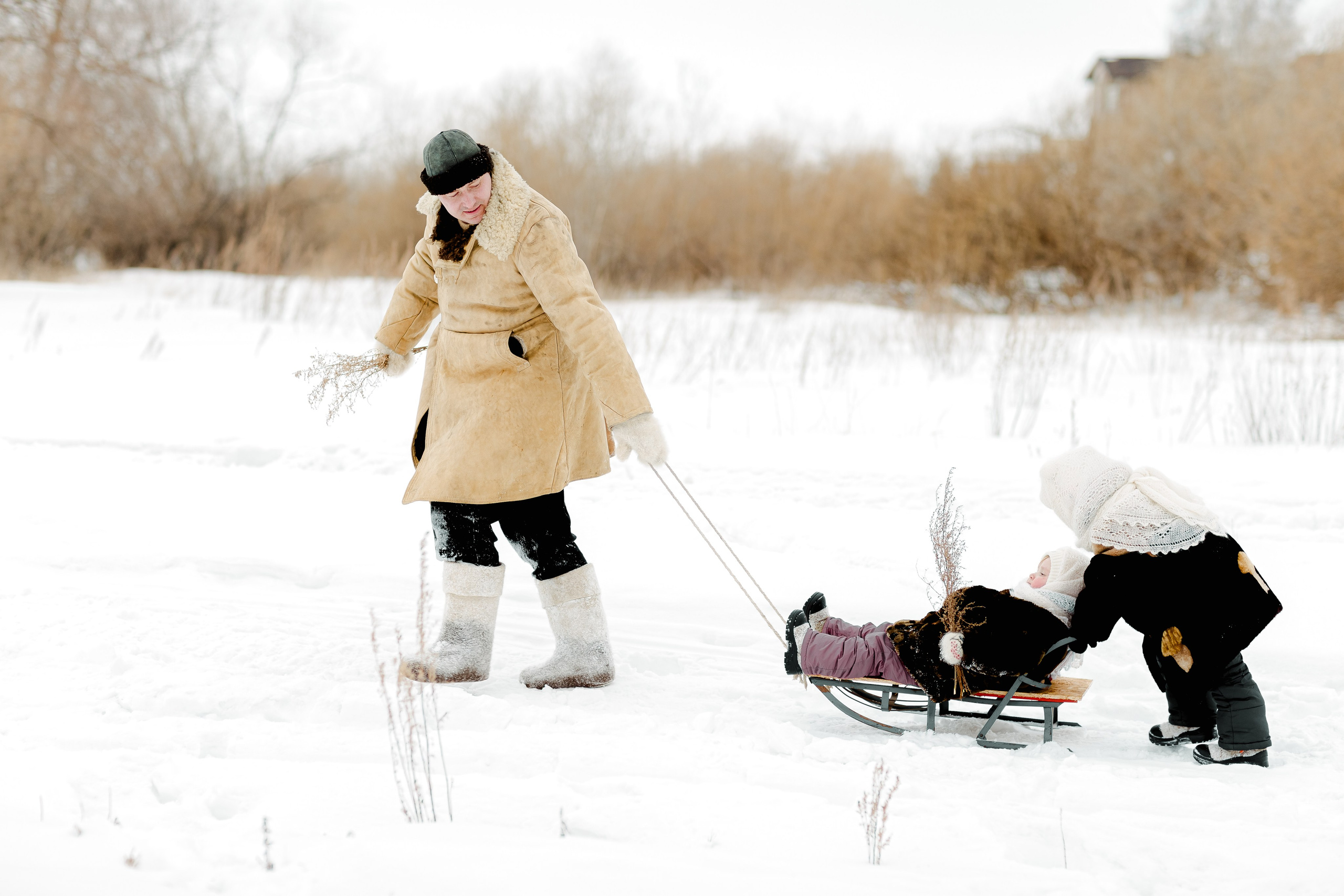 В старину. Дмитрий Белим — Семейный фотограф в Омске | Фотосессии для беременных и малышей