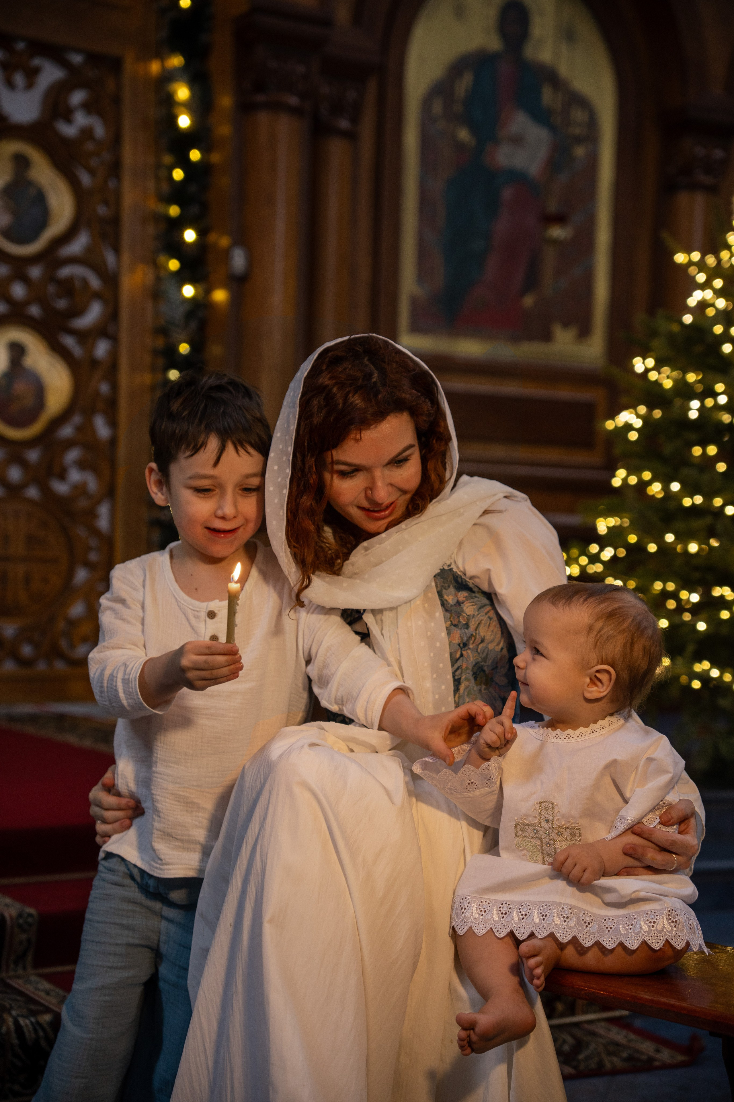 Крещение Евгении. Студийный и портретный фотограф в САНКТ-ПЕТЕРБУРГЕИрина Махаон