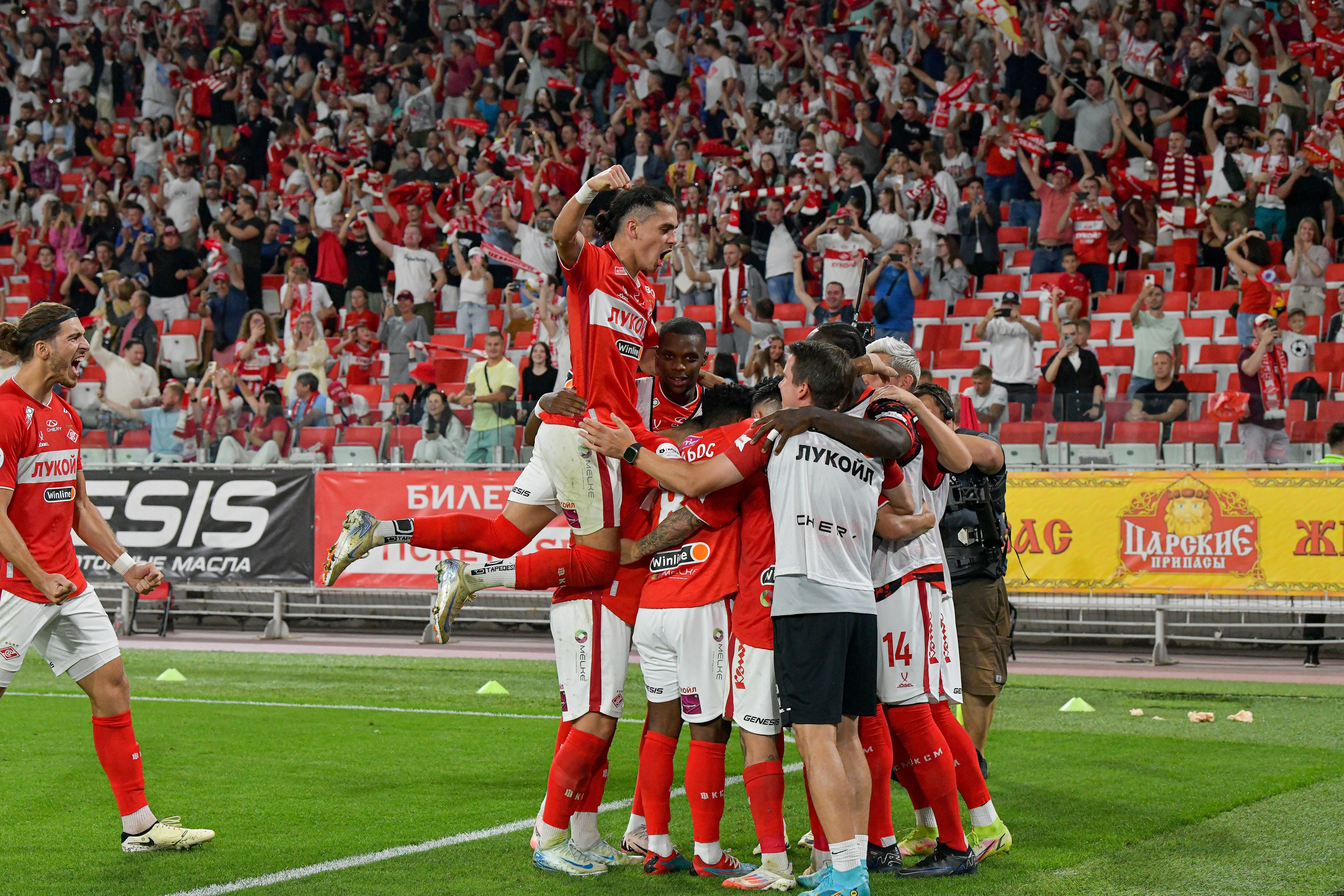 ФК «Спартак-Москва» — ФК «Рубин» 》1:0《 Чемпионат России по футболу. Российская Премьер-Лига. 7 тур. 31.08.2024 «Лукойл Арена» г. Москва. Свой взгляд через объектив