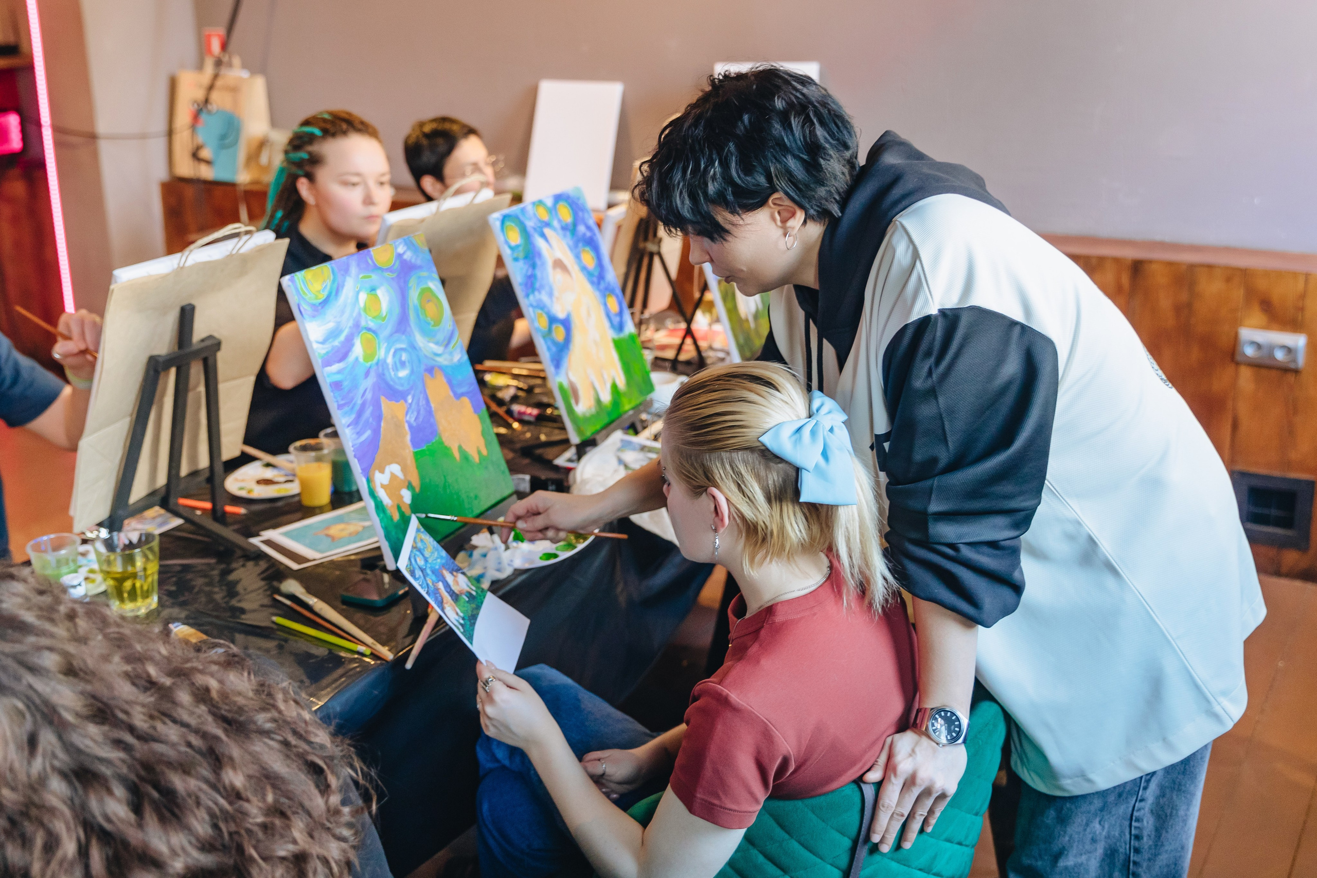 Арт-вечеринка. Семейный фотограф в Санкт-Петербурге Ева Маркова