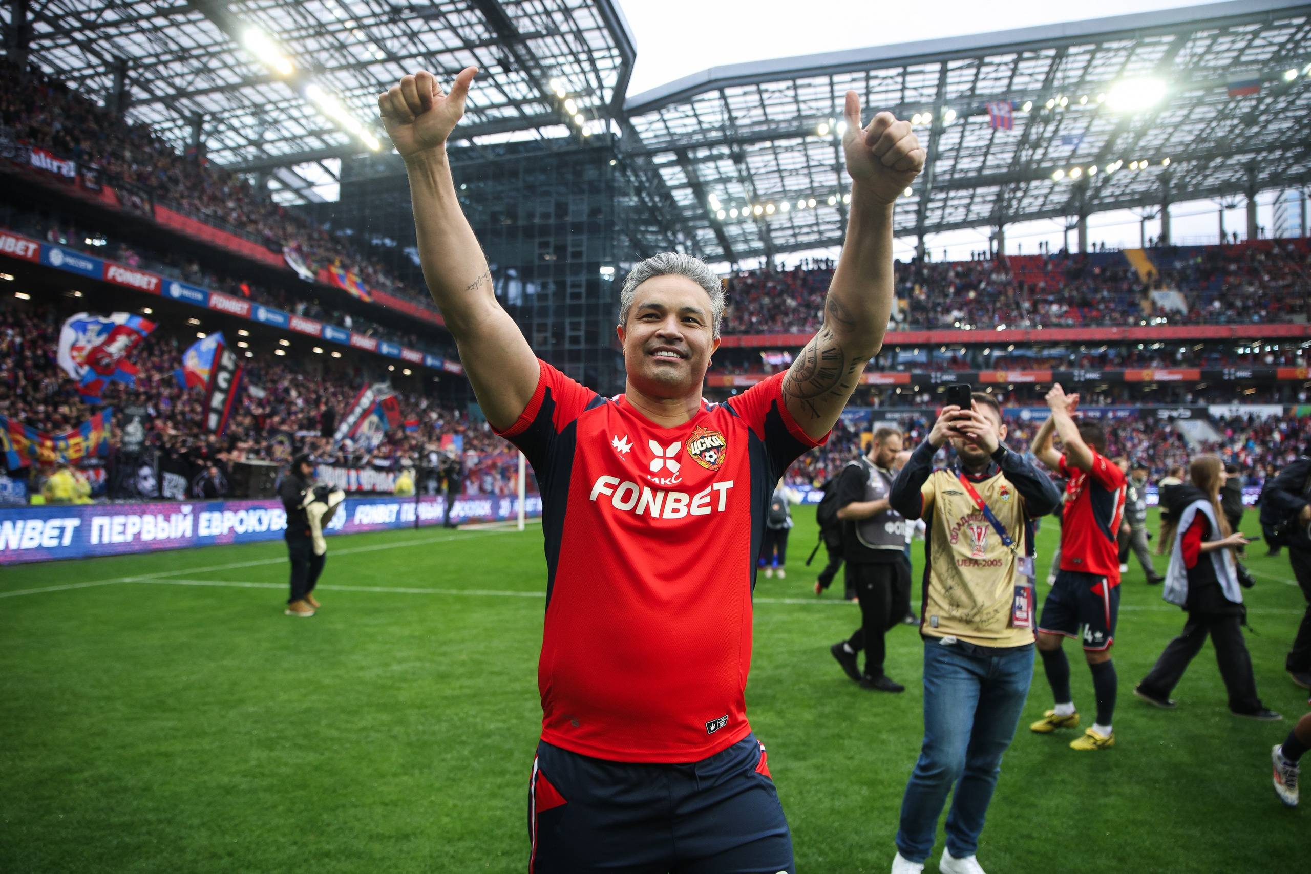 Гала-матч 20 лет Кубку УЕФА. Фотограф Иван Косарев