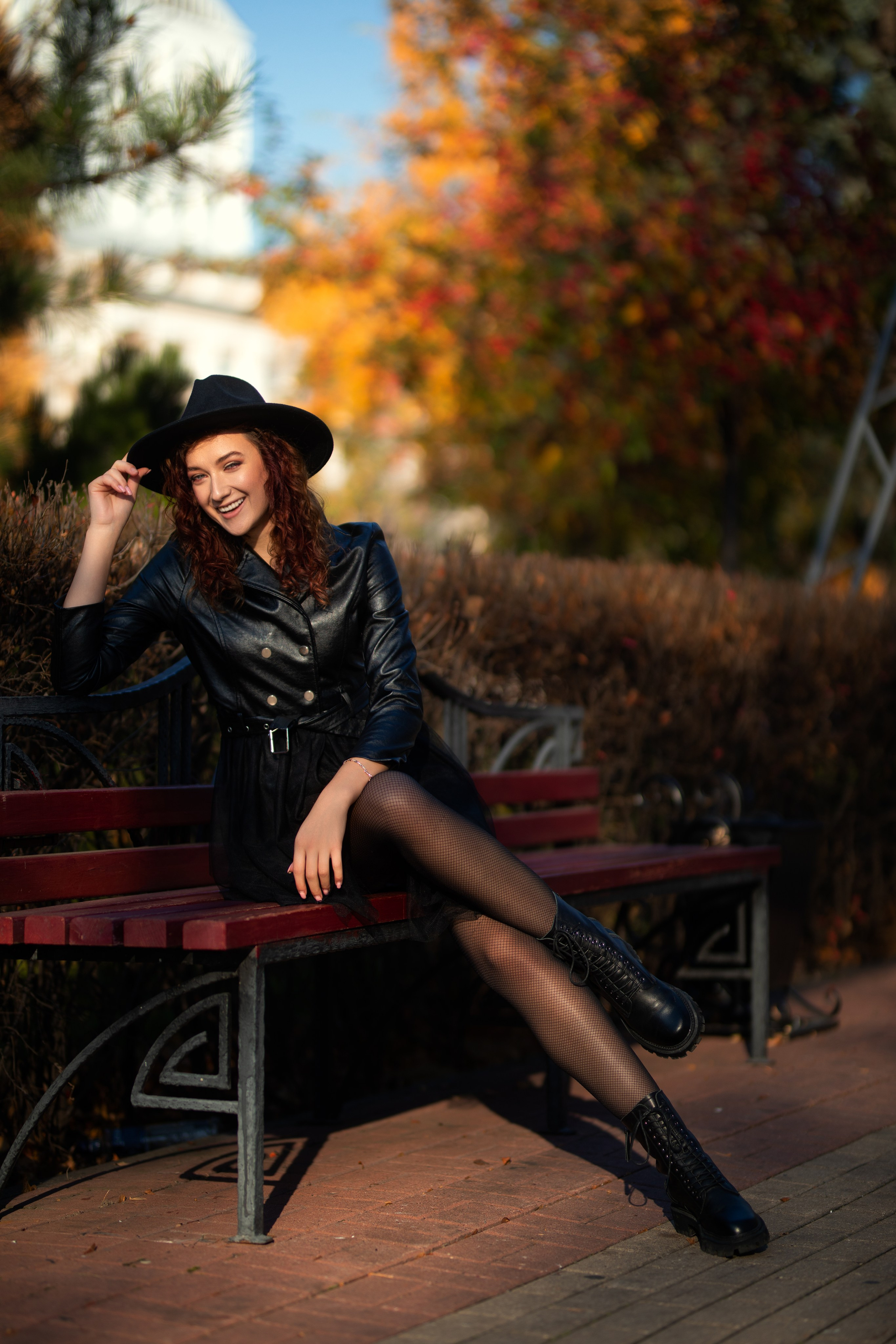 Осенняя фотосъемка в парке с Анастасией в формате для «себя»