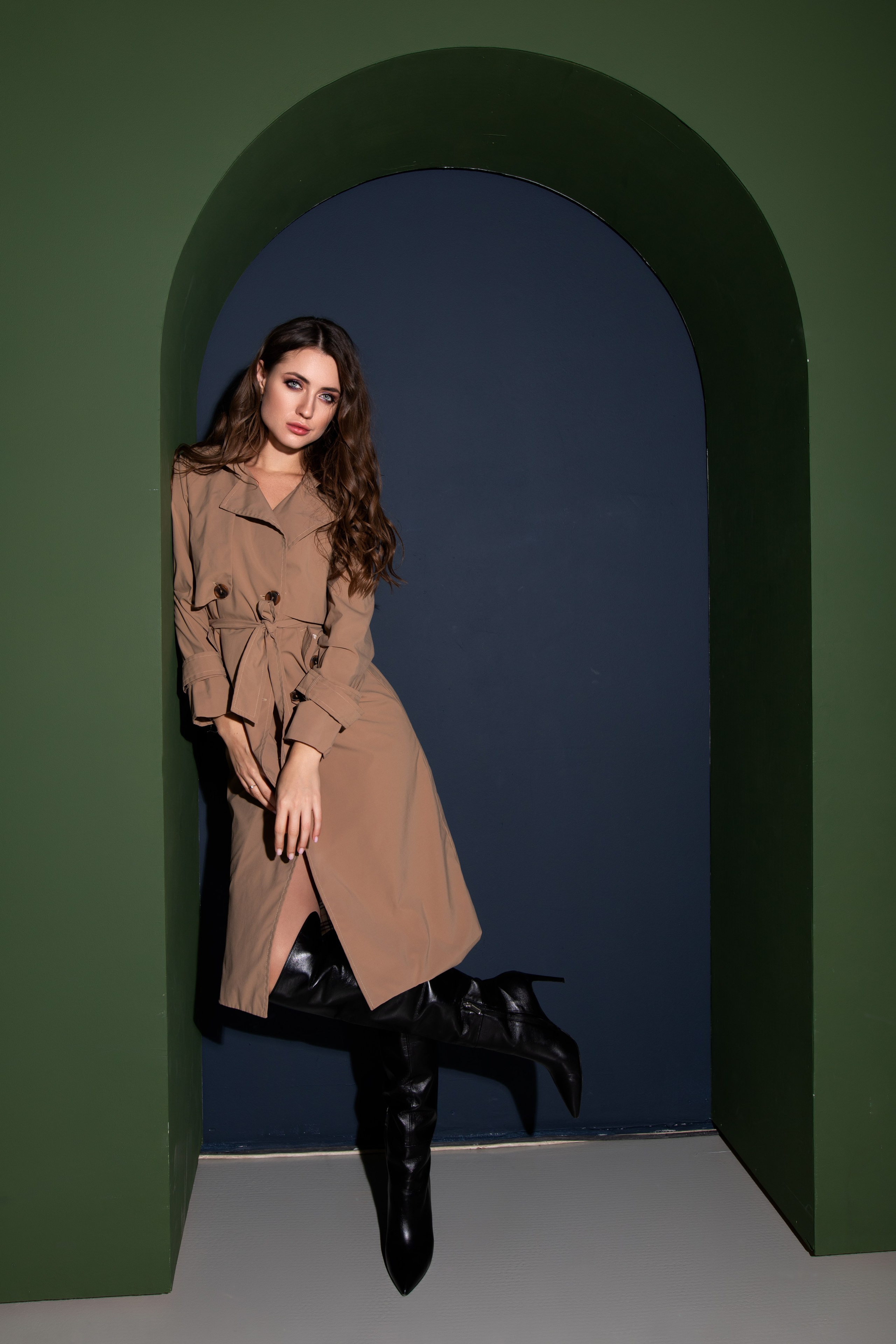 Фотосет в студии на циклораме с Анастсией в формате для «себя»